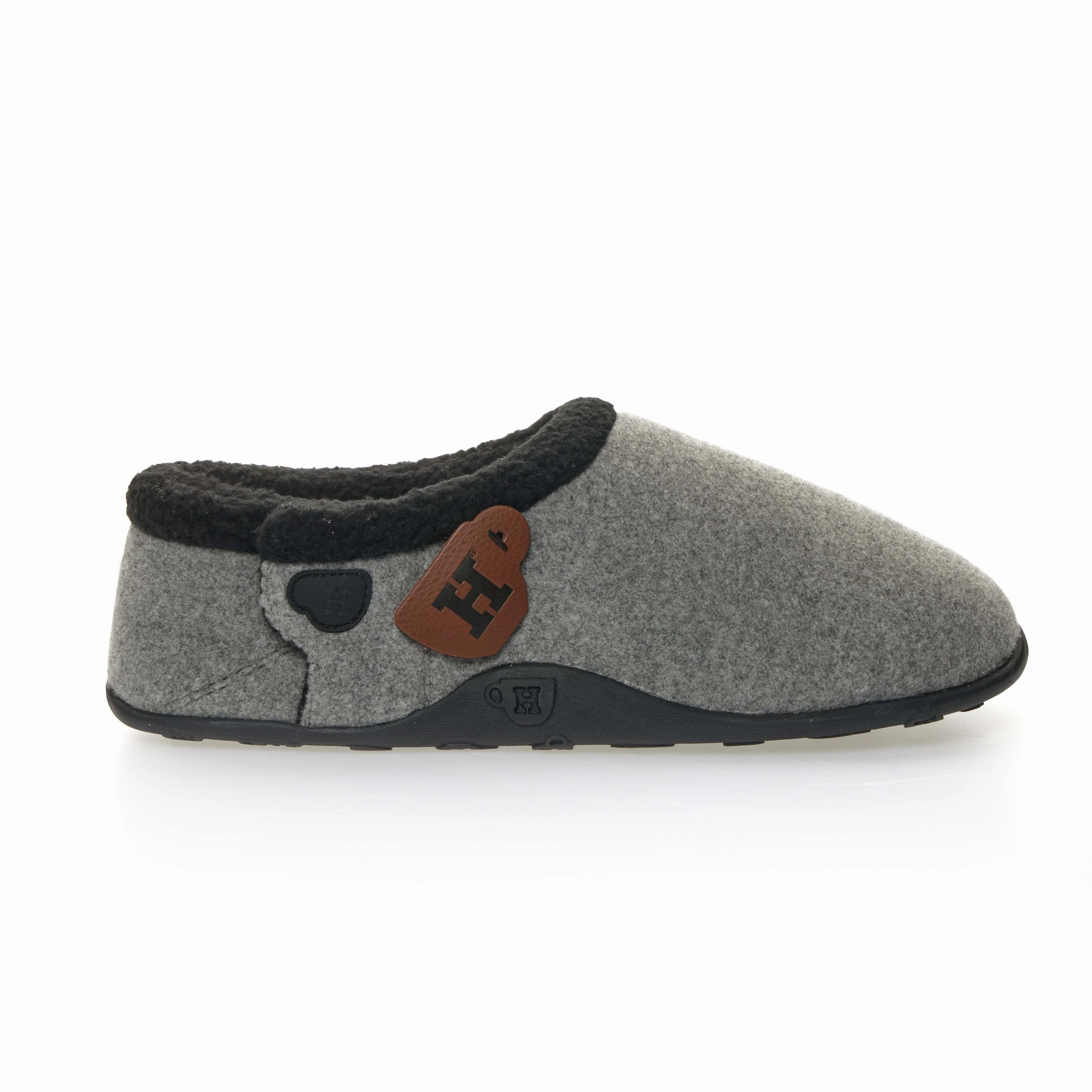 Puff Slippers Bobby - Grey Men's Slippers