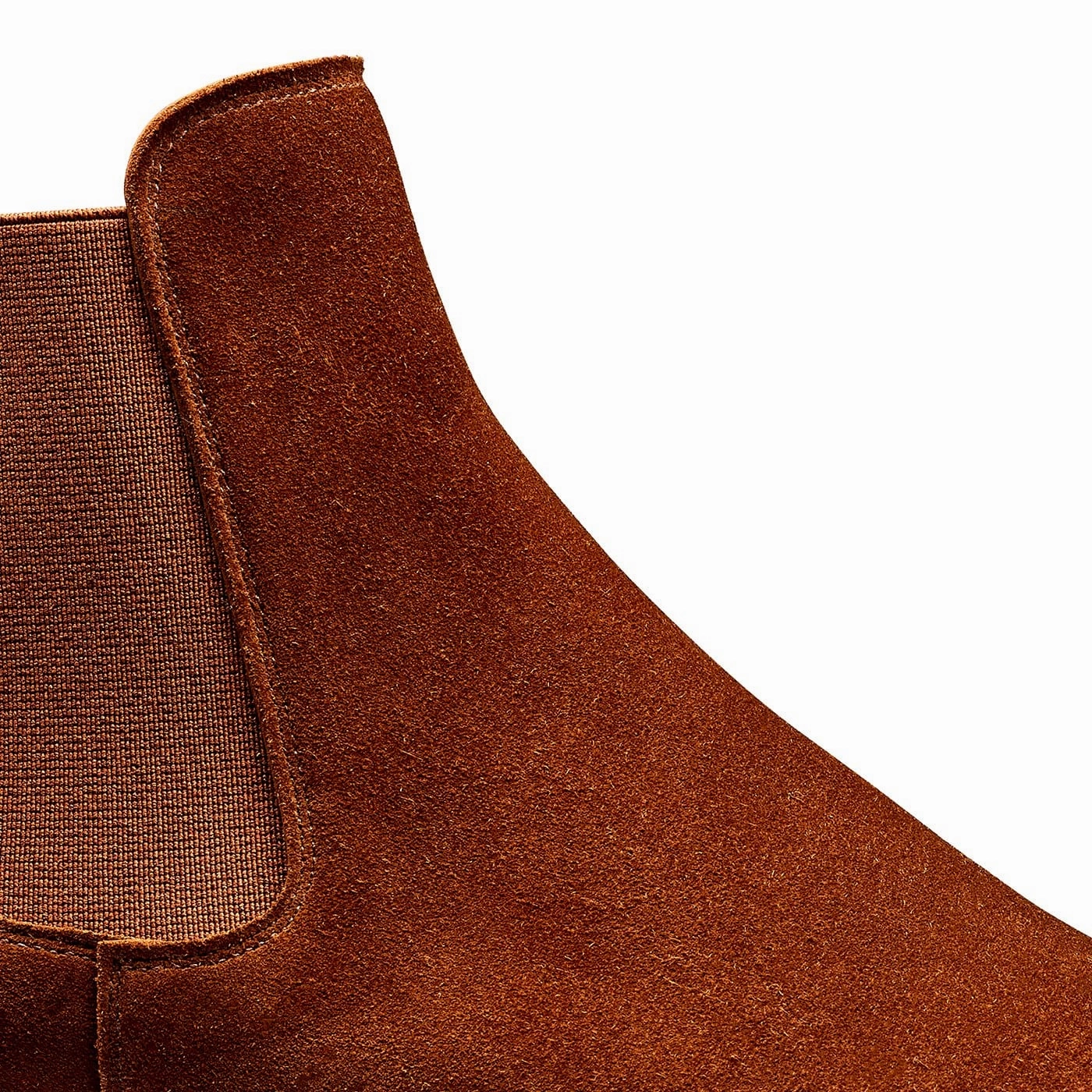 Chelsea Boots Memory Foam Bonnie Polo Brown Calf Suede