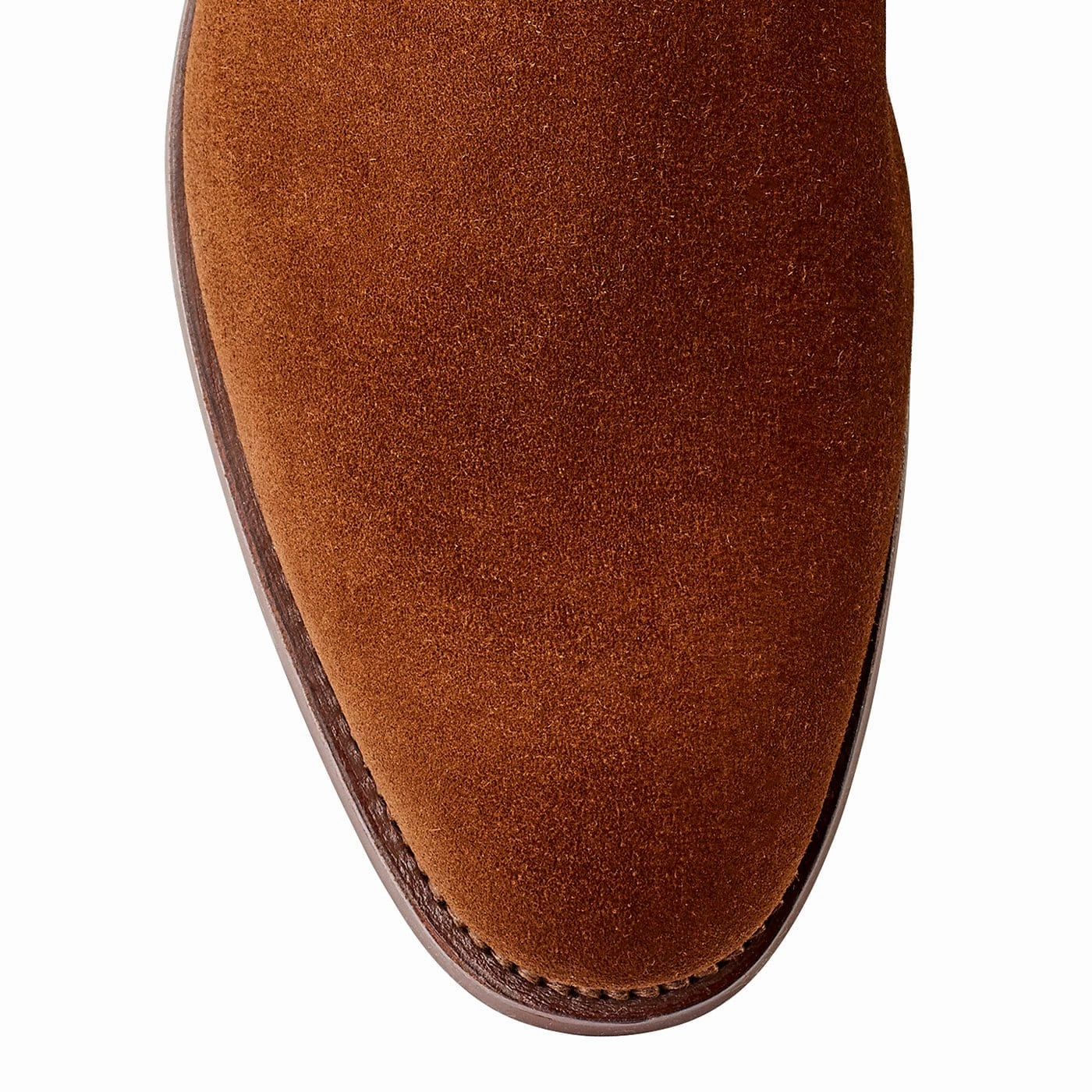 Bonnie Polo Brown Calf Suede Chelsea Boots Velasca