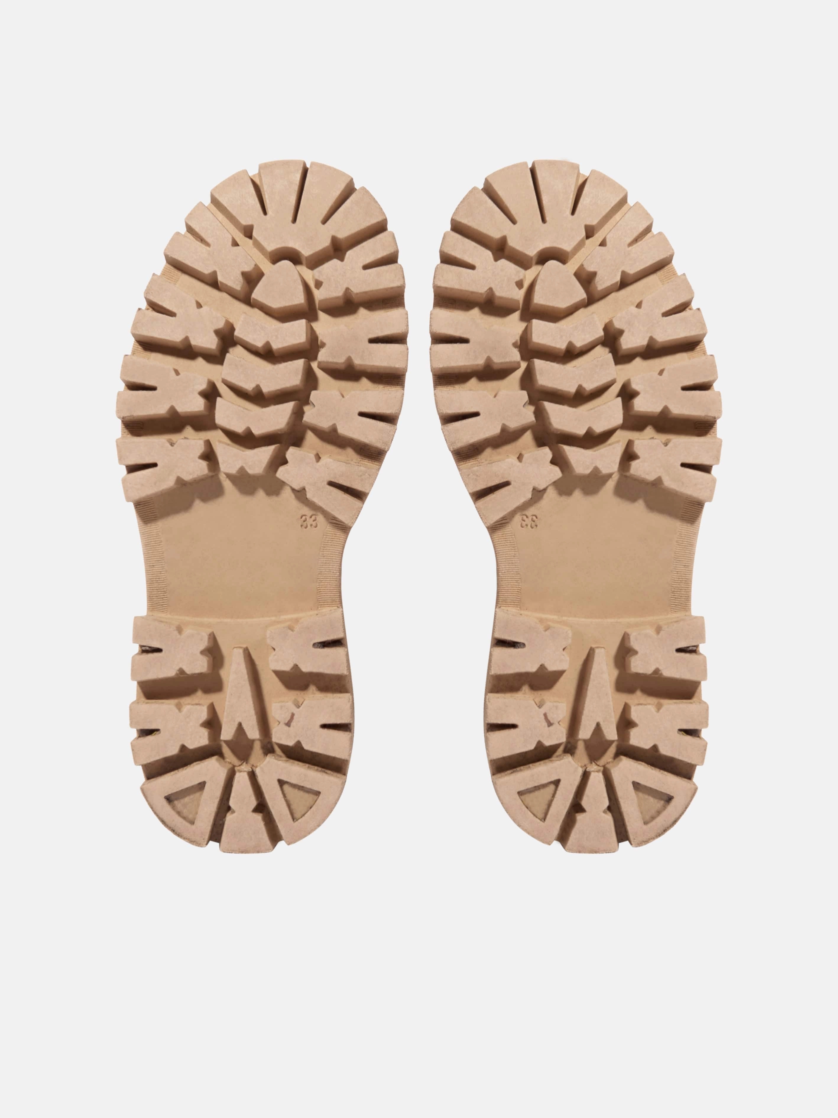 Animal Print Ankle Boots Moncler Enfant Kids Petit Aurea Mid Ankle Boots in Beige