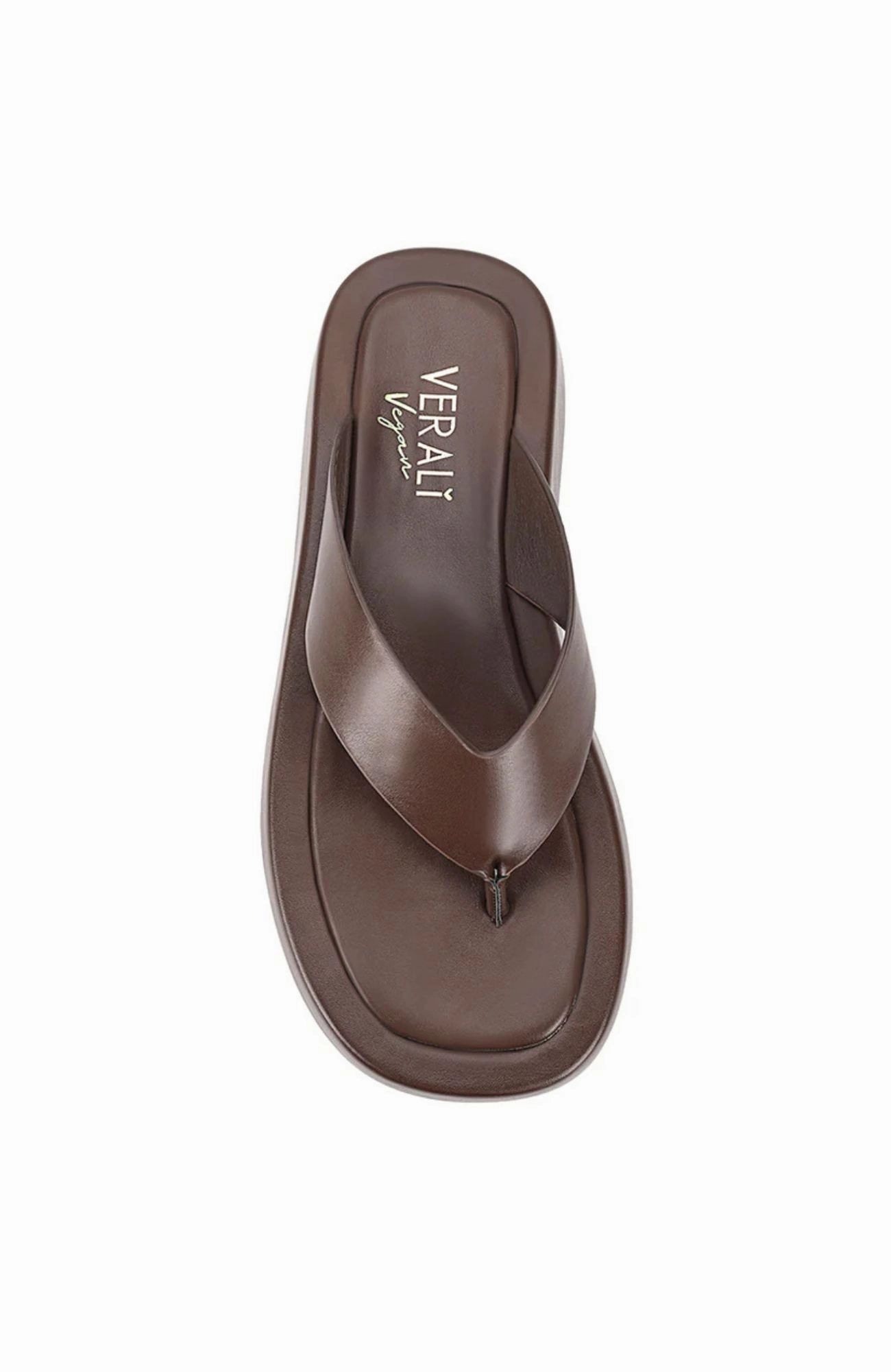 Bouncer II Flatform Thongs Chocolate Brown Toning Flip Flops