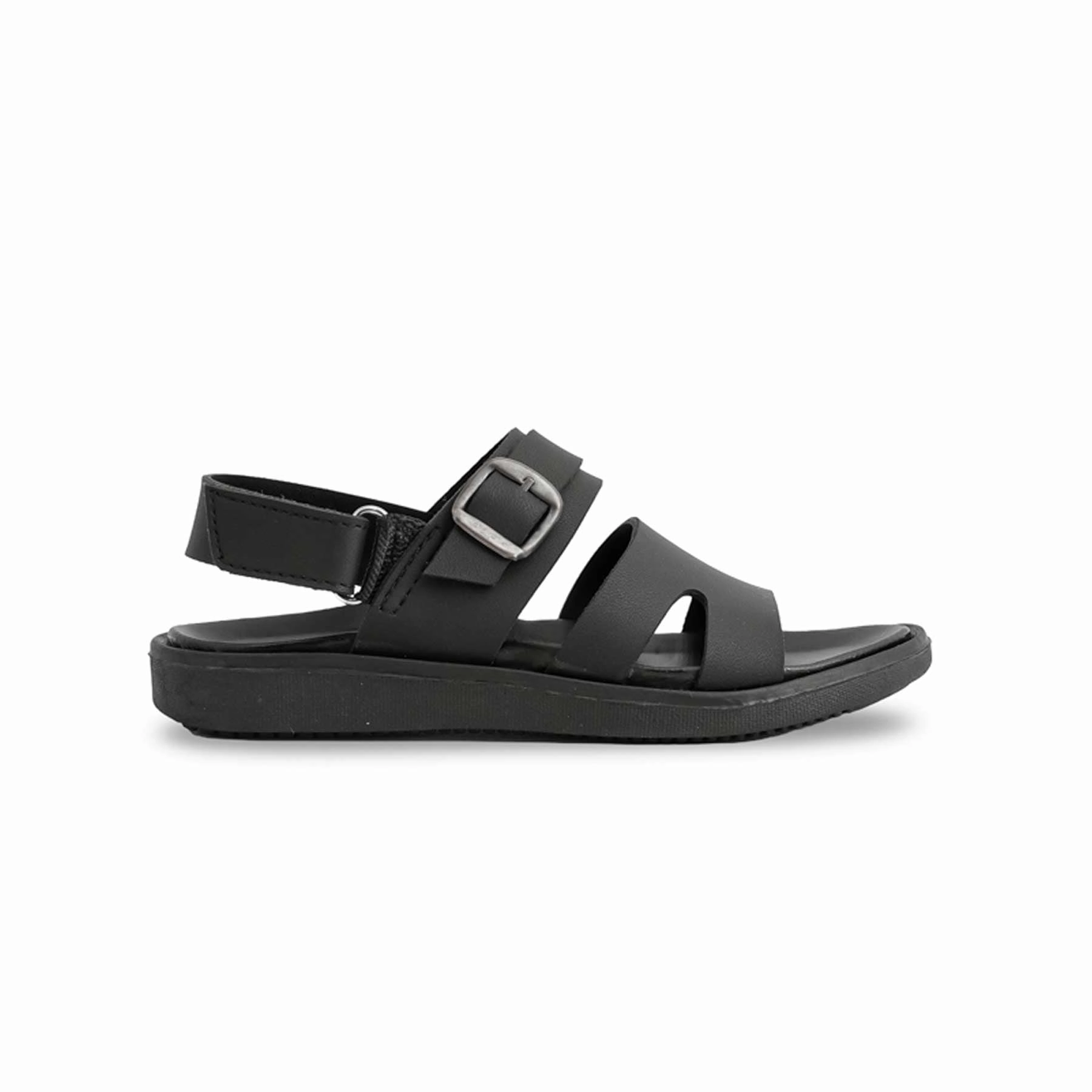 Boys Black Formal Sandal KD9957 High Heel Slide Sandals