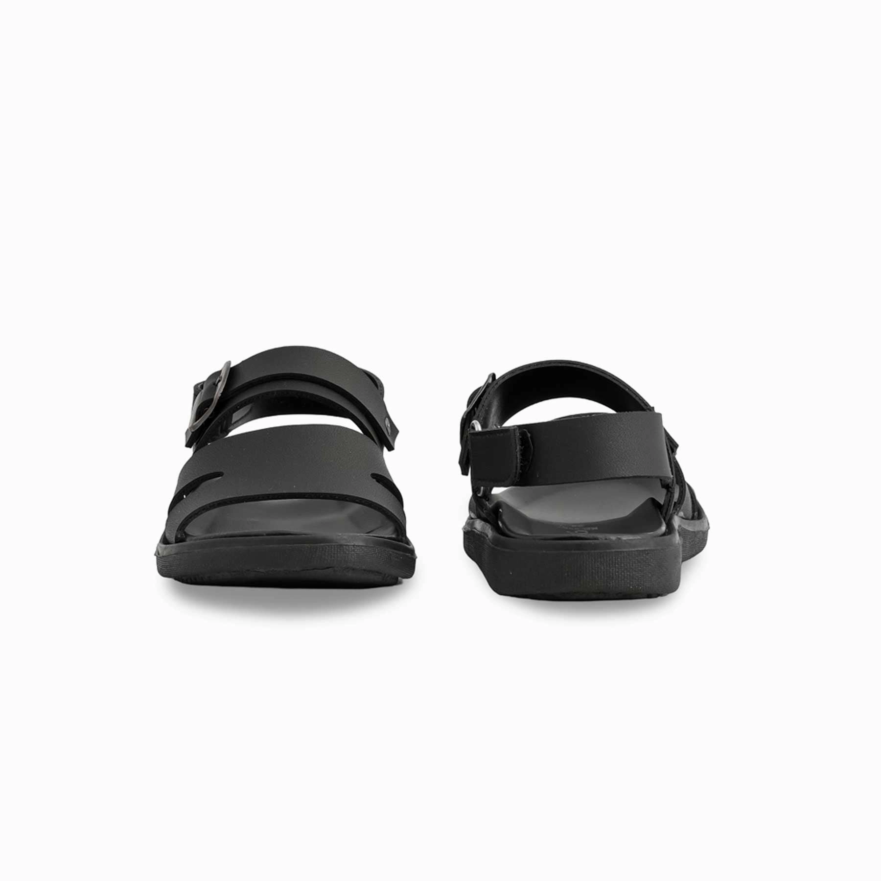 Clearance Sandals Boys Black Formal Sandal KD9957