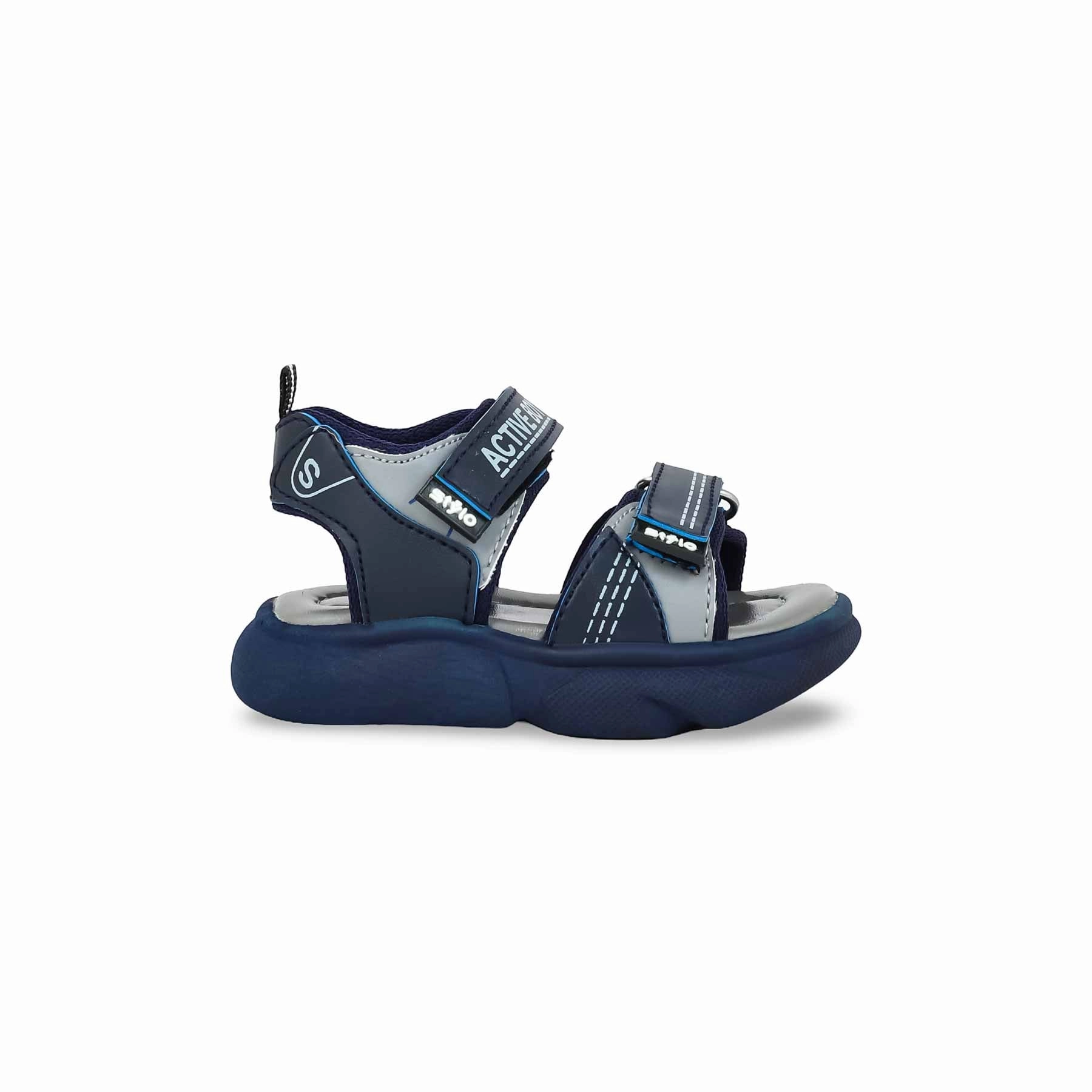 Boys Navy Casual Sandal KD9996