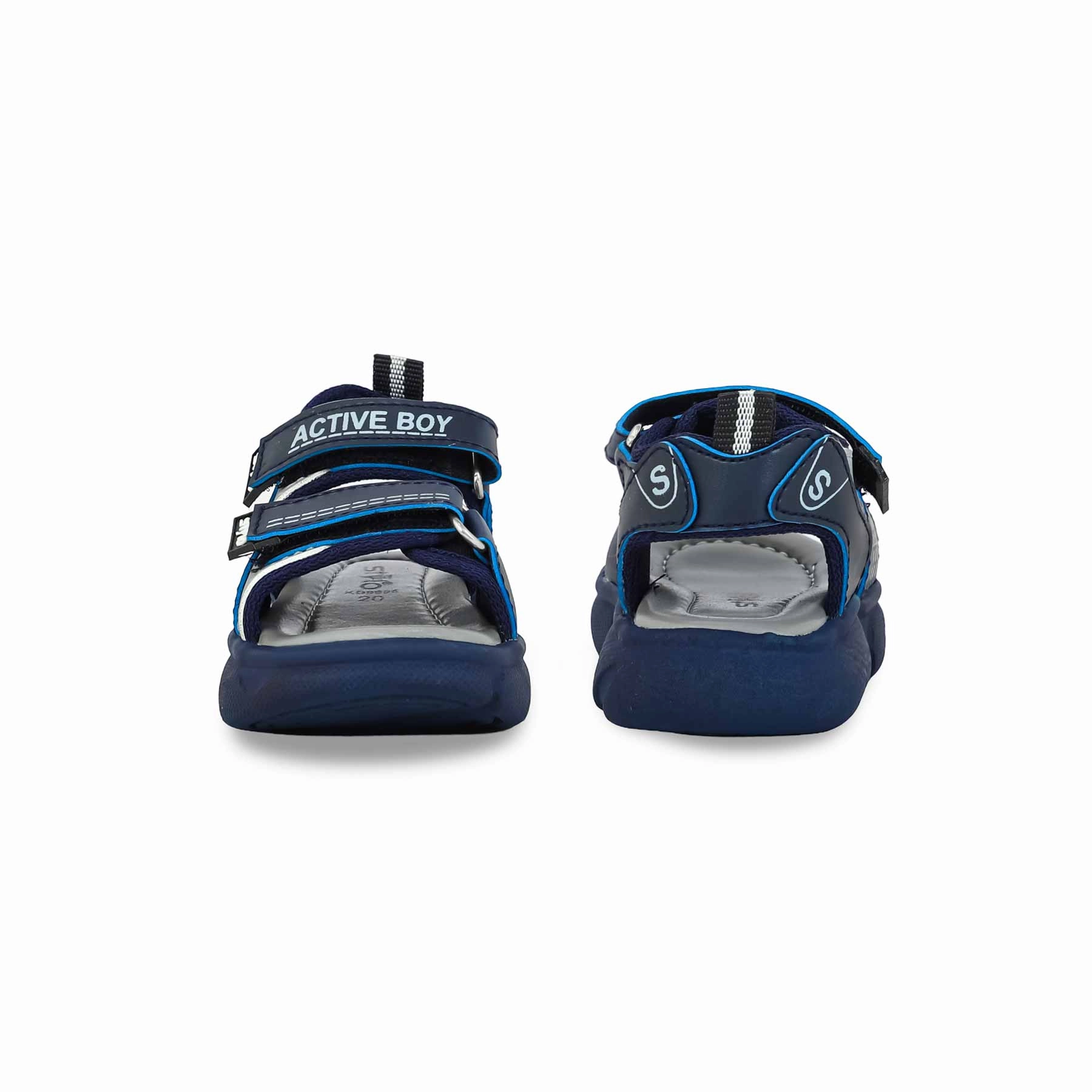 Boys Navy Casual Sandal KD9996 Sandals Contest