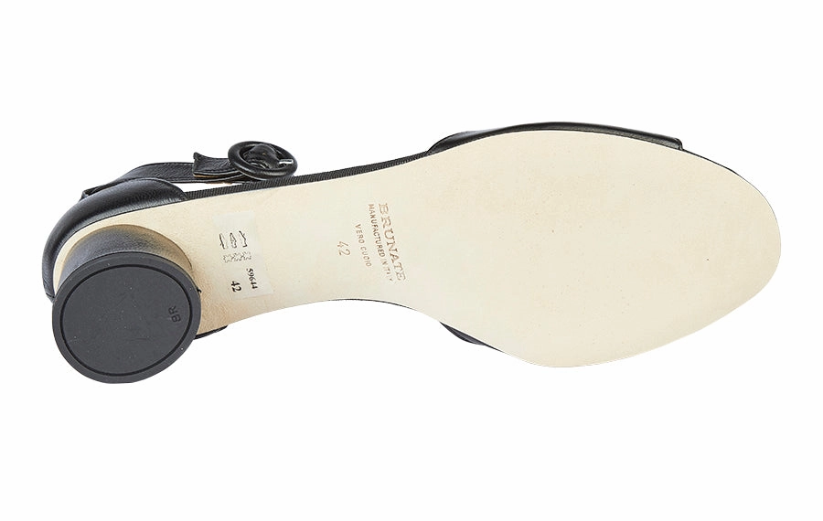 Br Spritz Black Material Ankle Boots