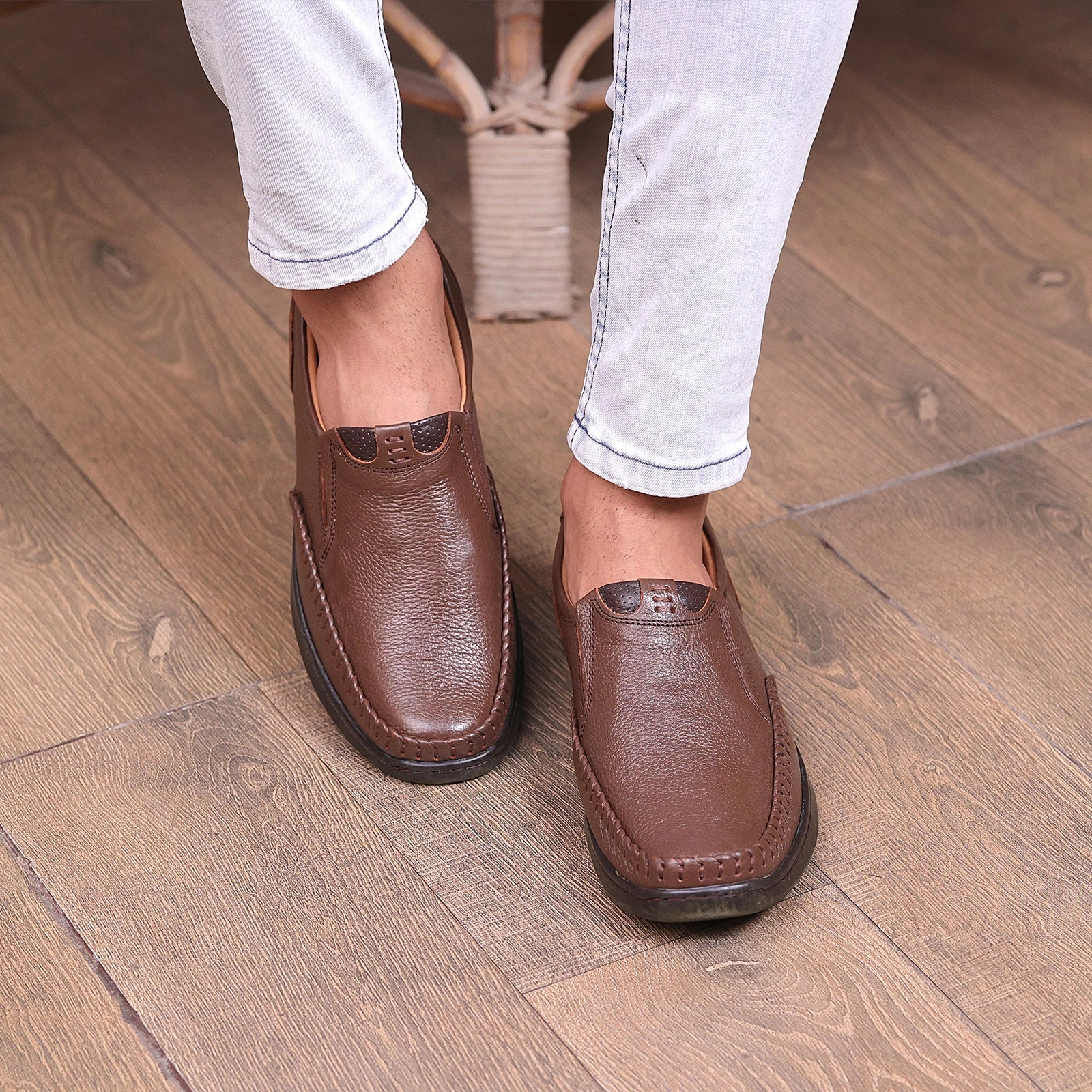 Barker Bailey Brogues M-MV-0250070-Men leather comfortable shoes