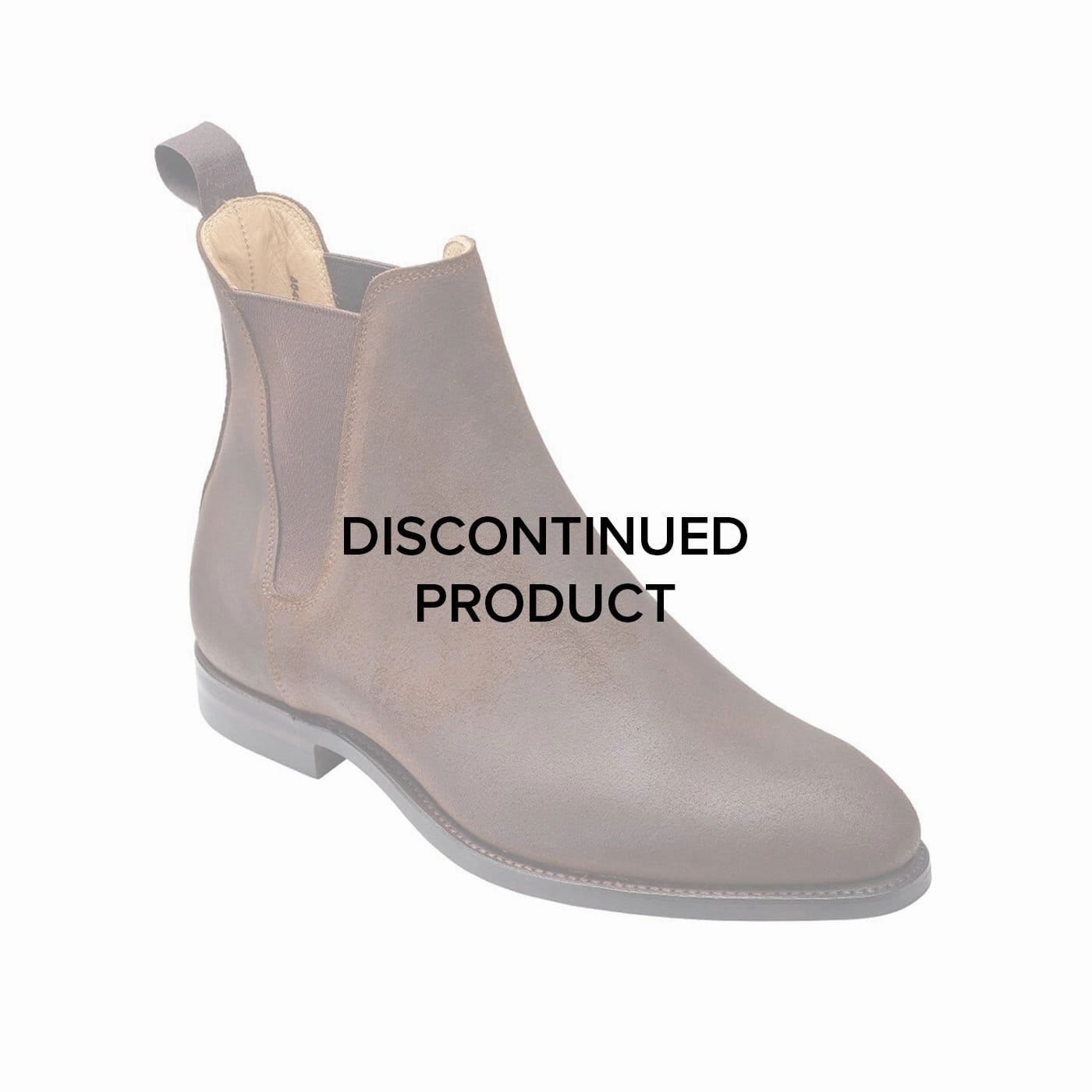 Carmel Chelsea Boots Rachel Dark Brown Rough-Out Suede