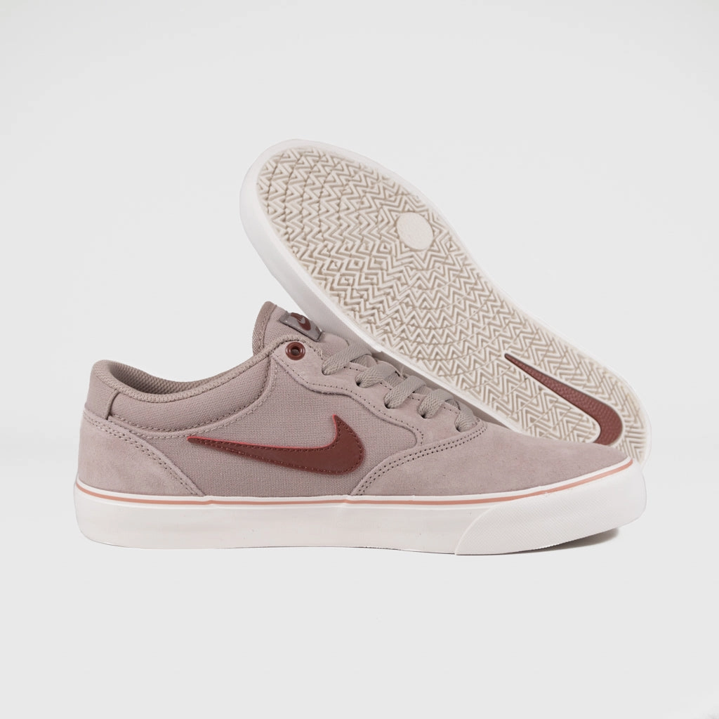 Nike SB - Chron 2 Shoes - Malt / Red Sepia - Phantom - Particle Pink University Of Oregon Nike Shoes