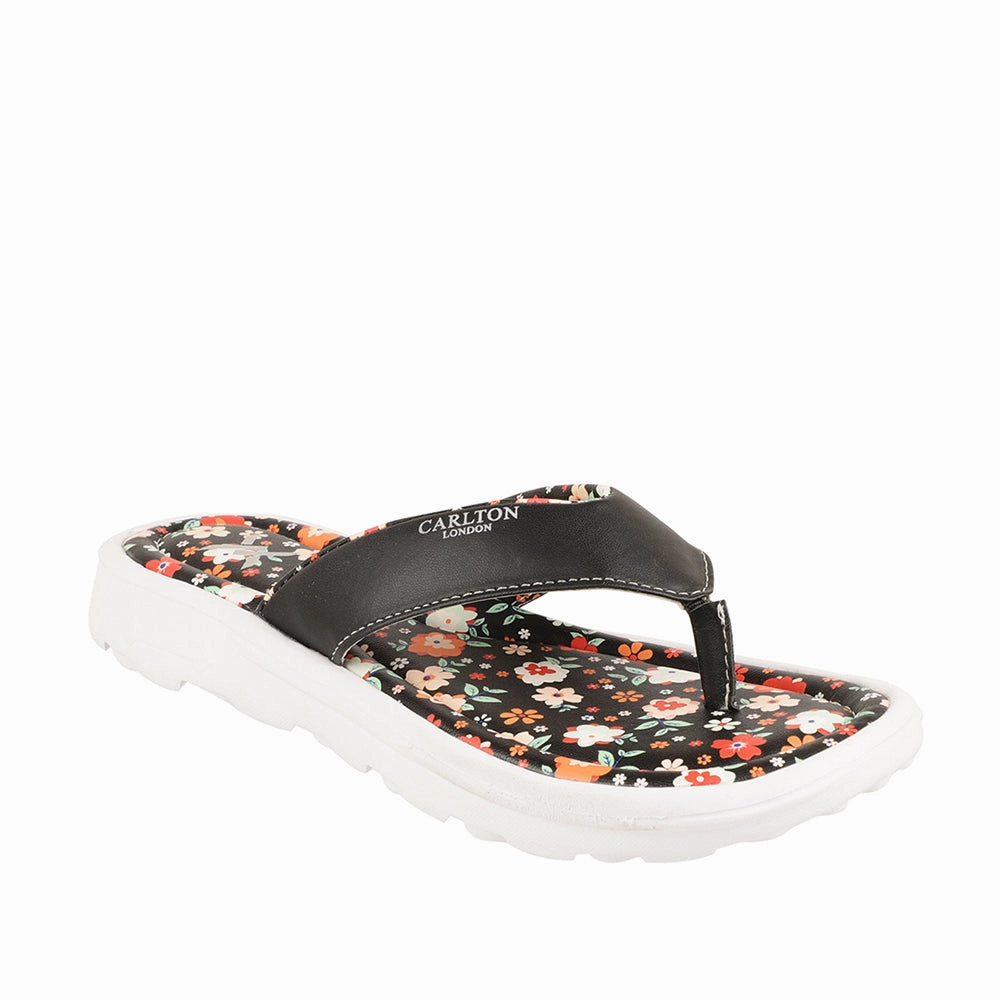 Women's Floral Print Comfort Thong Flip-Flops Bridesmaids Flip Flops