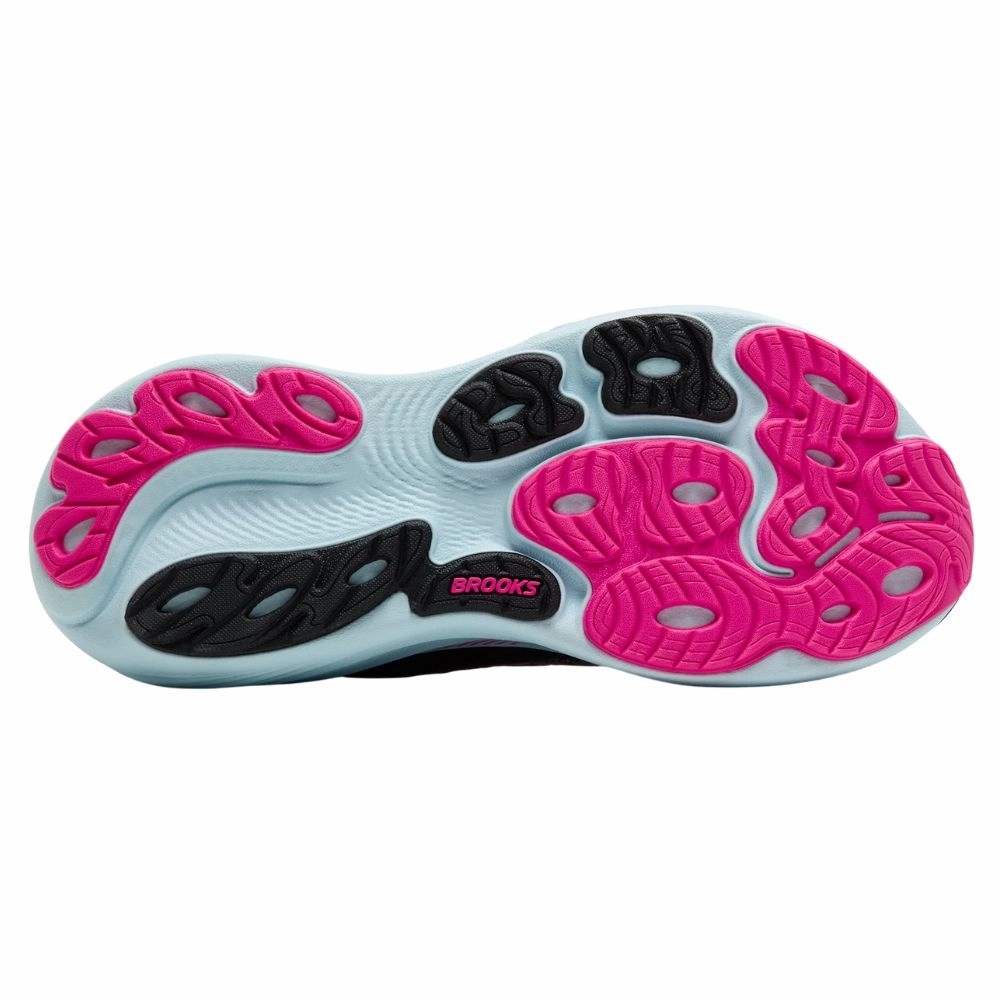 Nike Leather Training Shoes Brooks Adrenaline GTS 25 Black/Cyber Pink/Iced Aqua Running Shoe (Women's)