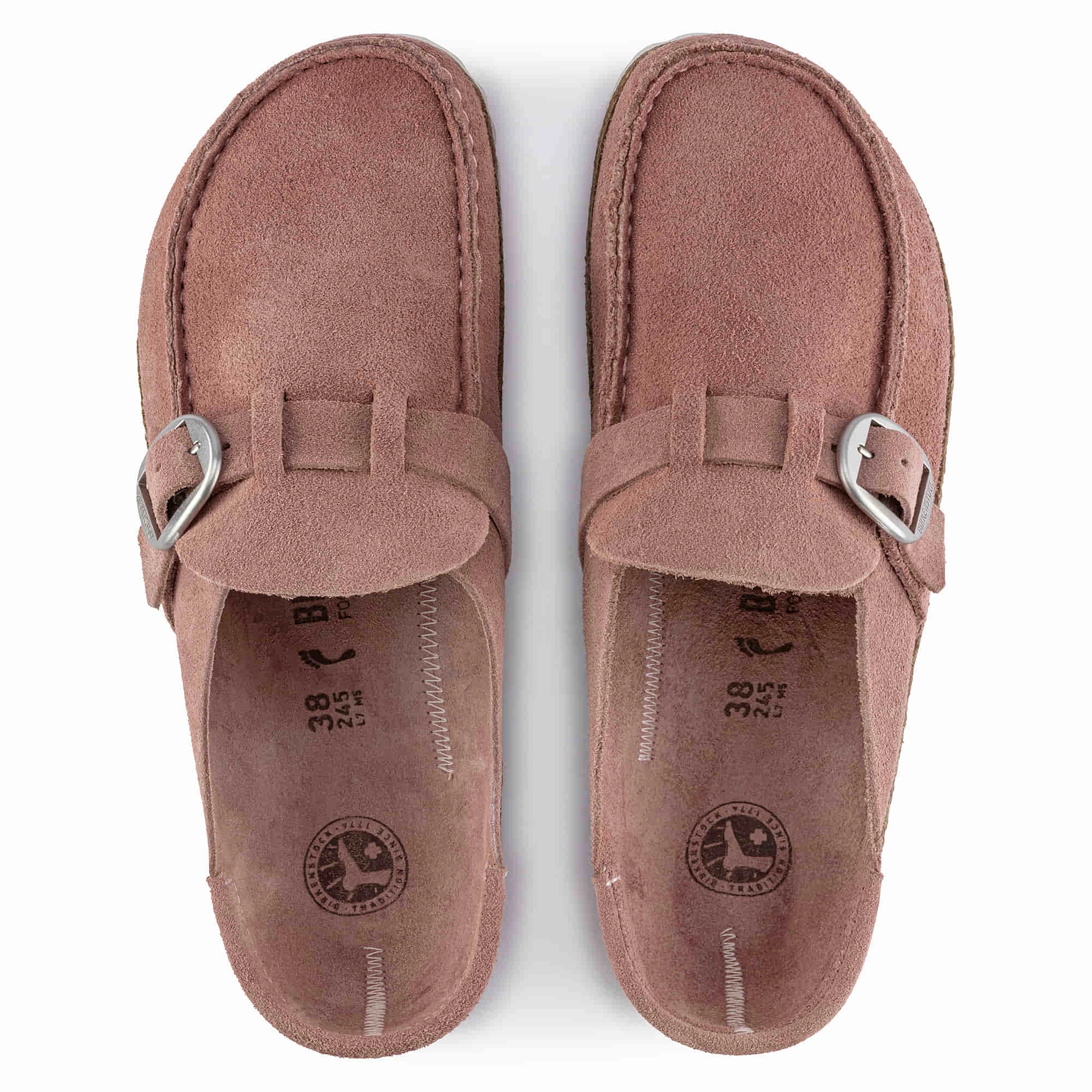 Buckley Suede Leather Womens Sandals