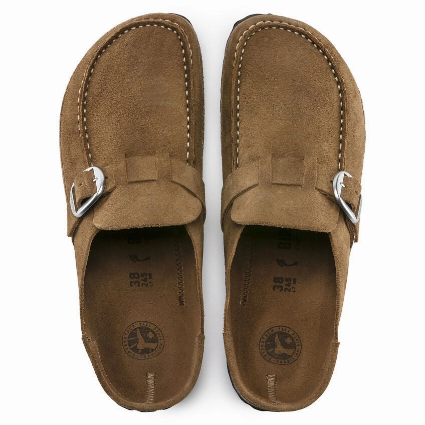 Buckley Tea Suede Sizing
