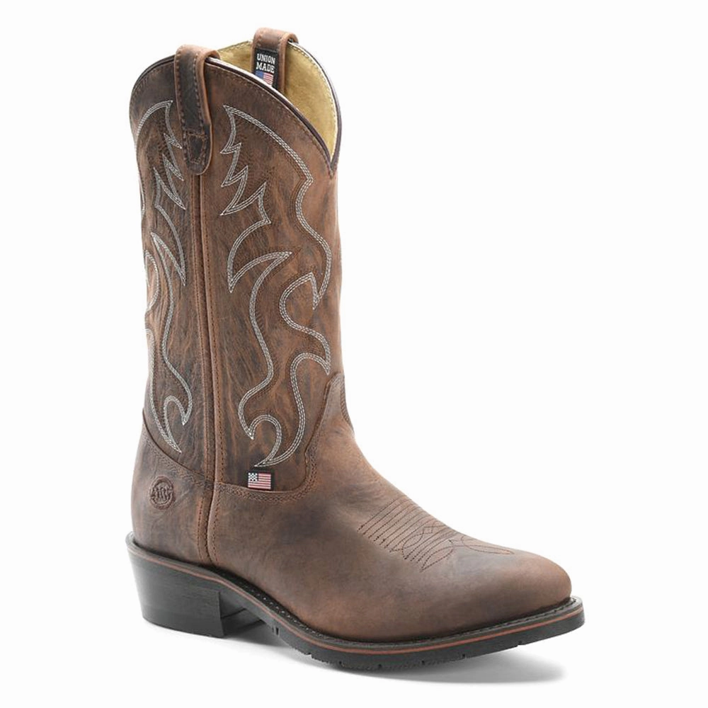 Robert AG7 12 Inch Slip Resistant  Soft Toe Work Boots Casual Boots Fashion