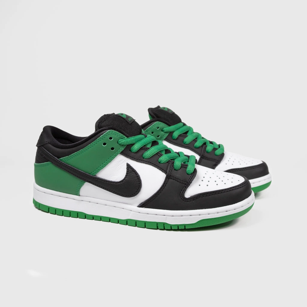 Nike Air Max Nova Shoes Nike SB - Dunk Low Pro Shoes - Classic Green / Black - White