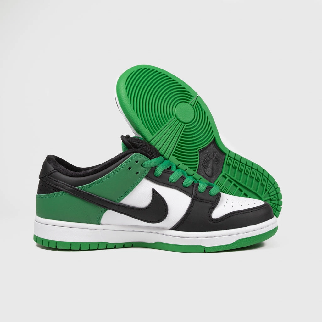 Nike Kobe Viii Shoes Nike SB - Dunk Low Pro Shoes - Classic Green / Black - White