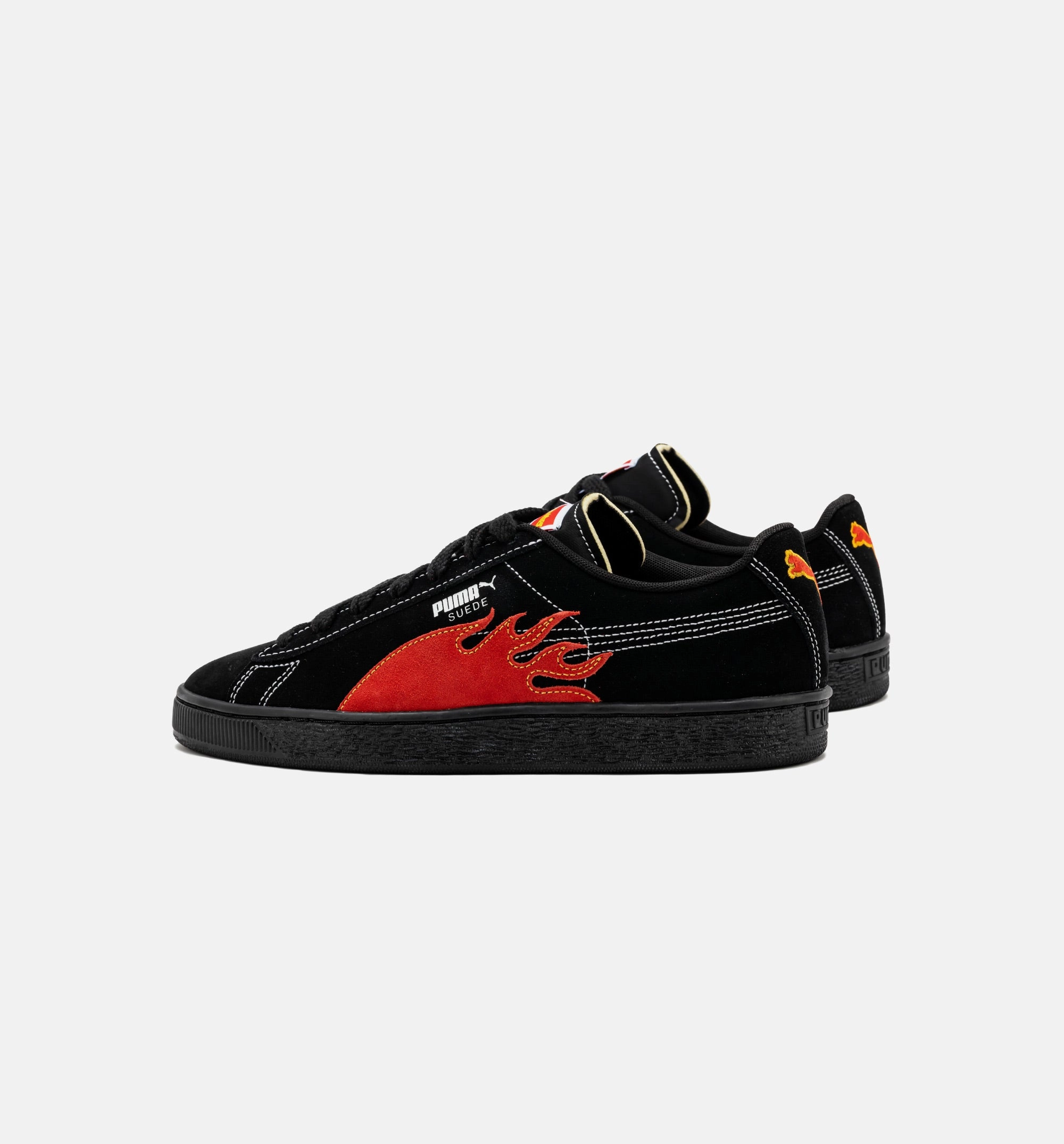 Butter Goods Suede Classic Mens Lifestyle Shoe - Black/Red Ac Dc Skate