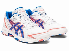 Asics Womens Gel Shepparton 2 (D) - White/Electric Blue Asics Gel-ds Trainer 25 Running Shoes