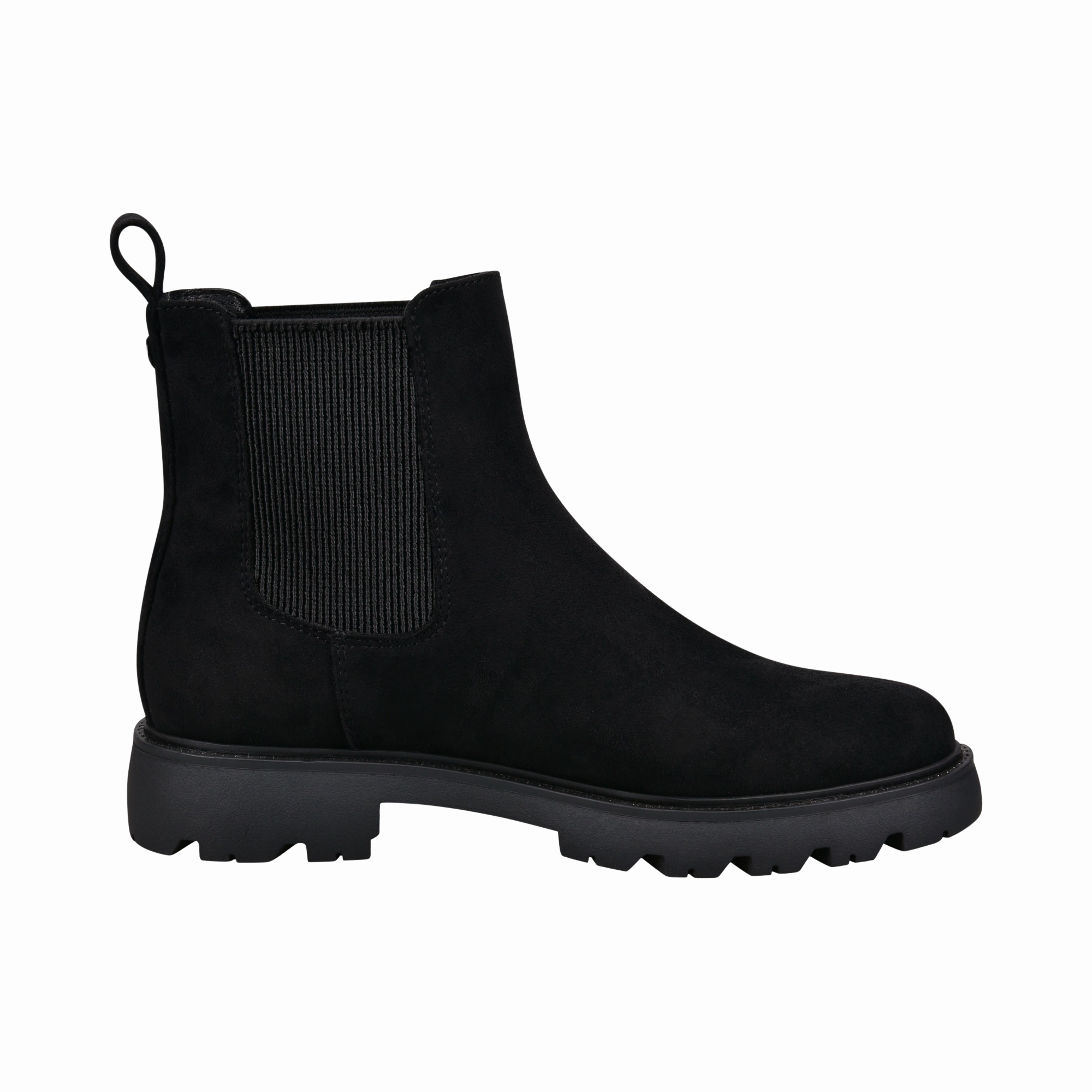 Chelsea schwarz Crystal-embellished Leather Chelsea Boots