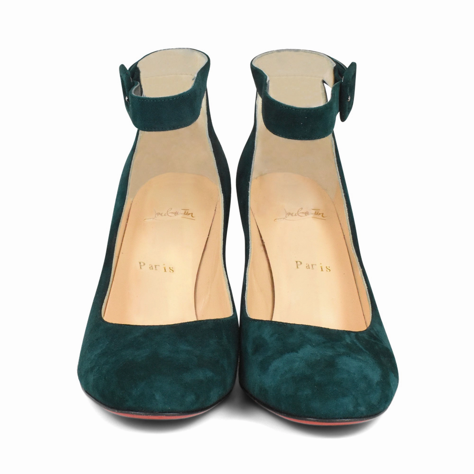 Skirt Tights And Ankle Boots Christian Louboutin 'So Val' Heels - Women's 37