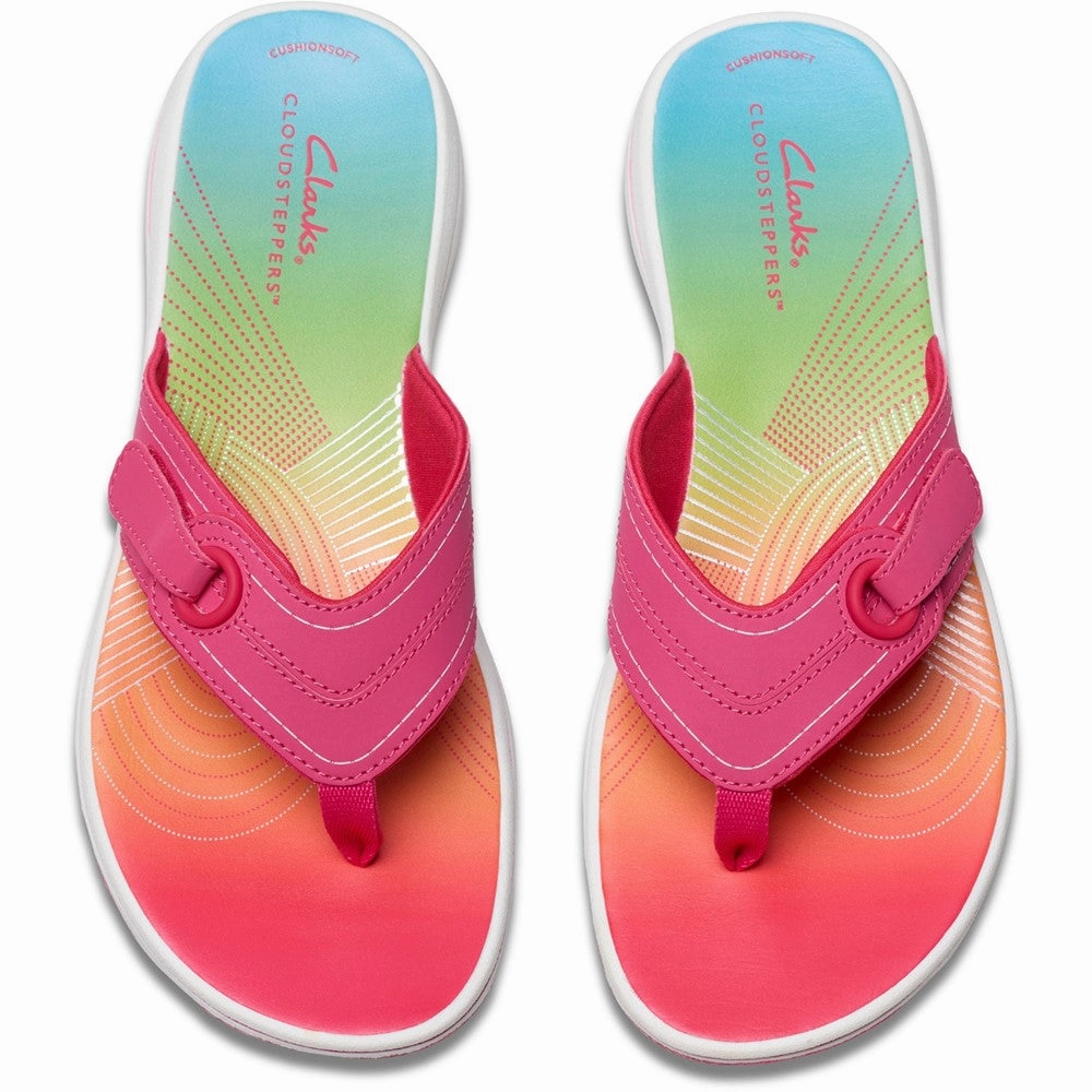 Clarks Brinkley Reyna Sandals The Row Ginza Leather And Suede Platform Flip Flops