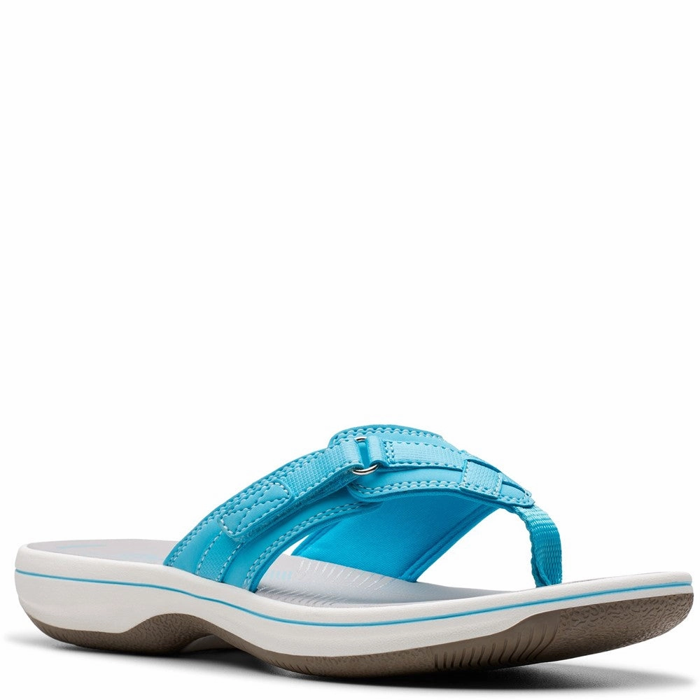 Cycling In Flip Flops Clarks Brinkley Sea Sandals