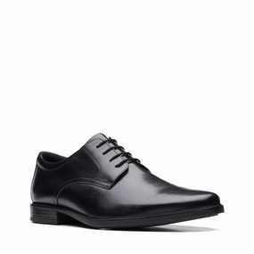 Total Motion Sport Oxford Clarks Mens Shoe Howard Walk Black