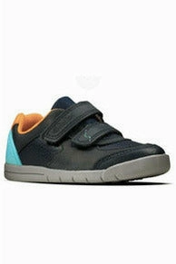 Clarks Rex Clarks Quest Toddler navy combi