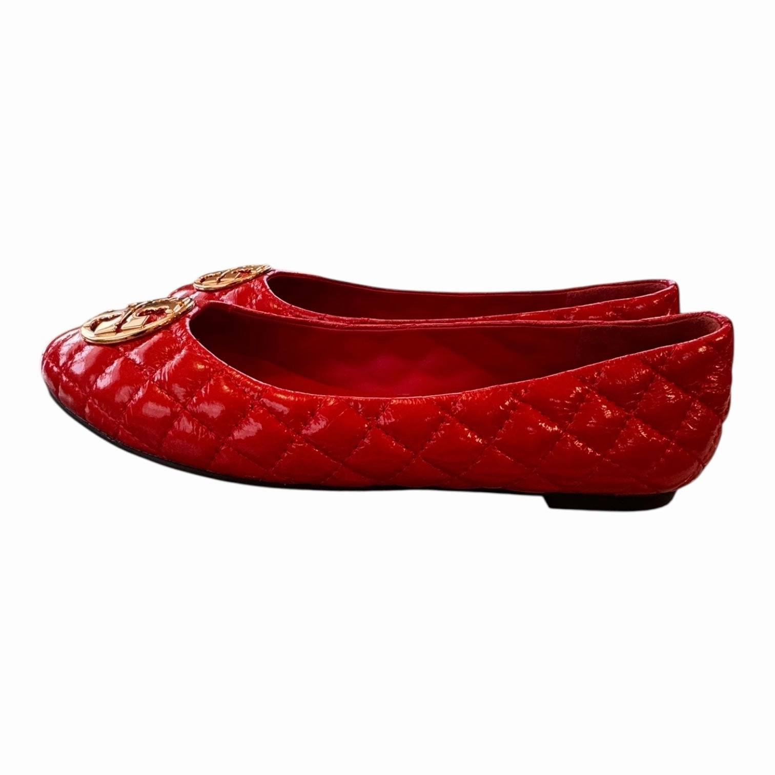 Shoes Designer By Tory Burch In Red, Size:8.5 Makela Chelsea Boots