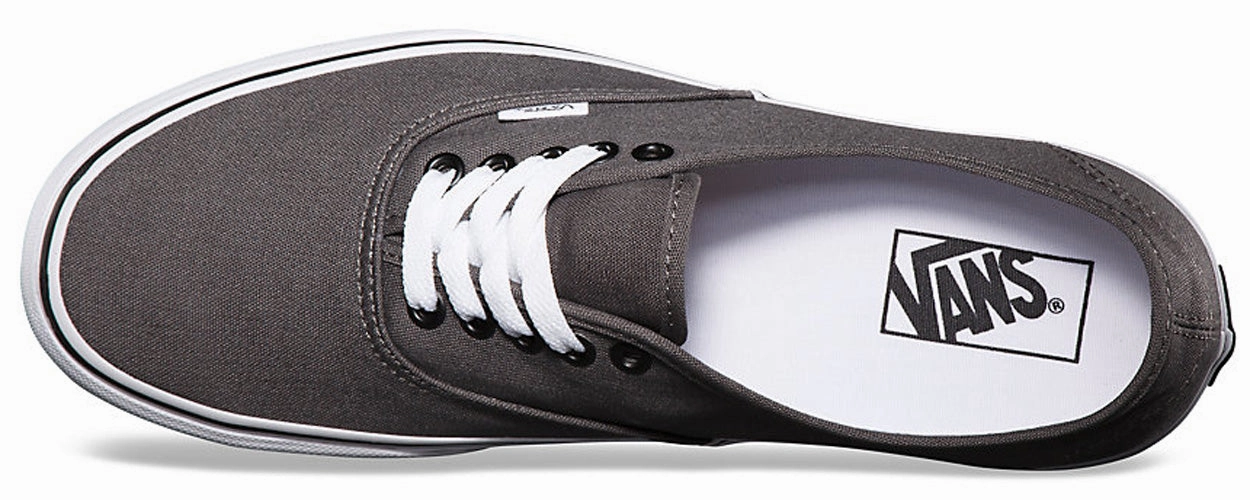 Vans Authentic Pewter/Black Mid Cut Skate