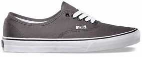 Vans Authentic Pewter/Black Vans Classic Slip On Skate