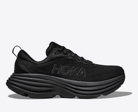 Best Walking Shoes For Travelling Hoka Mens Bondi 8 Extra-Wide- Black/Black (1127955-BBLC)