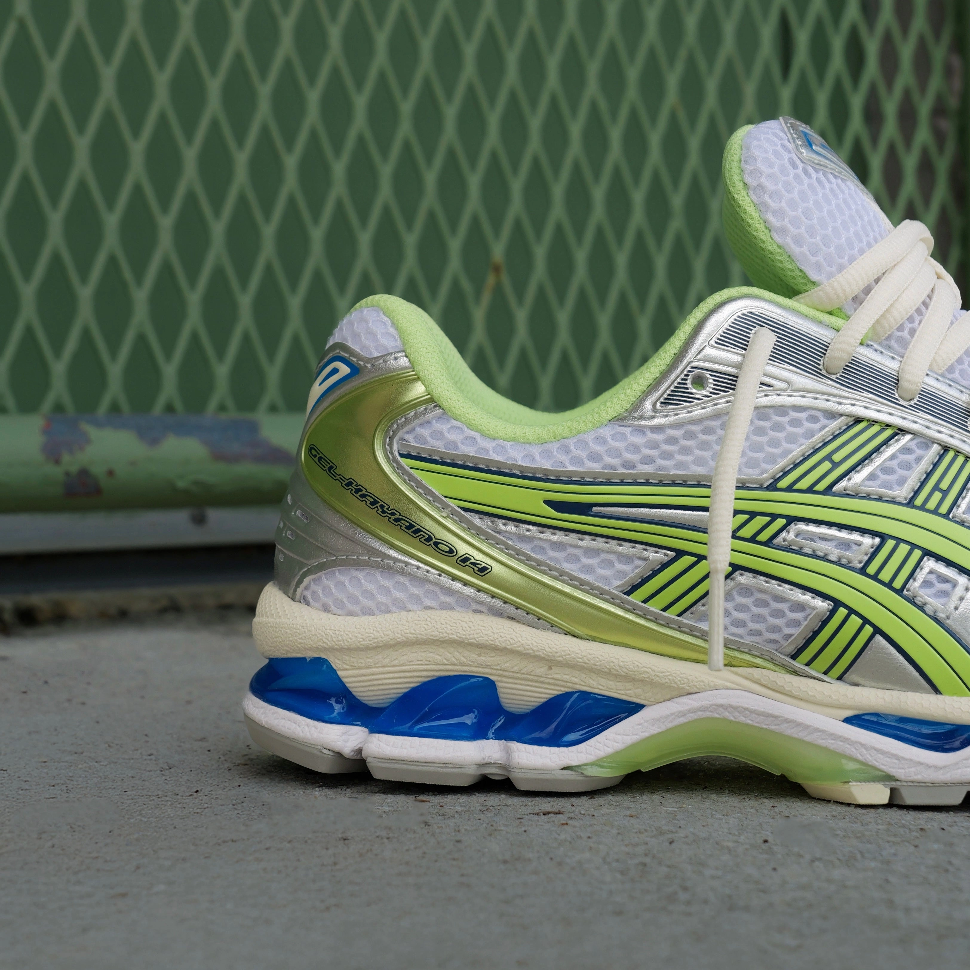 Asics Roadhawk Ff 2 Running Shoes Mens Asics Gel-Kayano 14 (White/Lime Green)