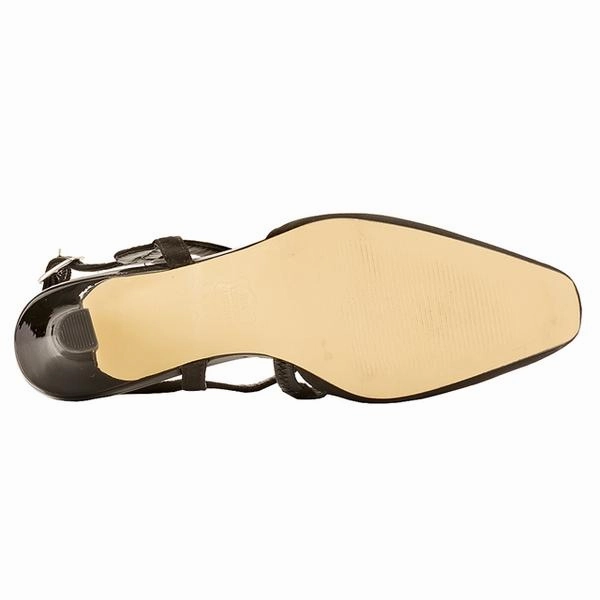 Comfortable Ankle Boots For Work Rose Petals Rosie Pump Black Micro (Women's)