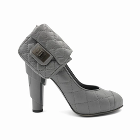 Chanel 'Reissue Pouch' Pumps - Women's 34 Small Ankle Boots