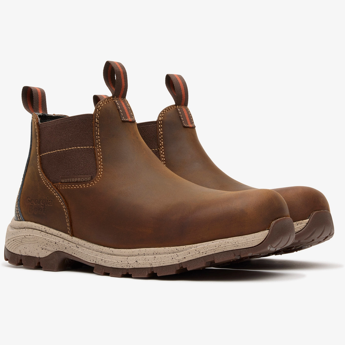 Fashionable Chelsea Boots Georgia Boot Eagle Trail Women's Waterproof Alloy Toe Chelsea Work Boot