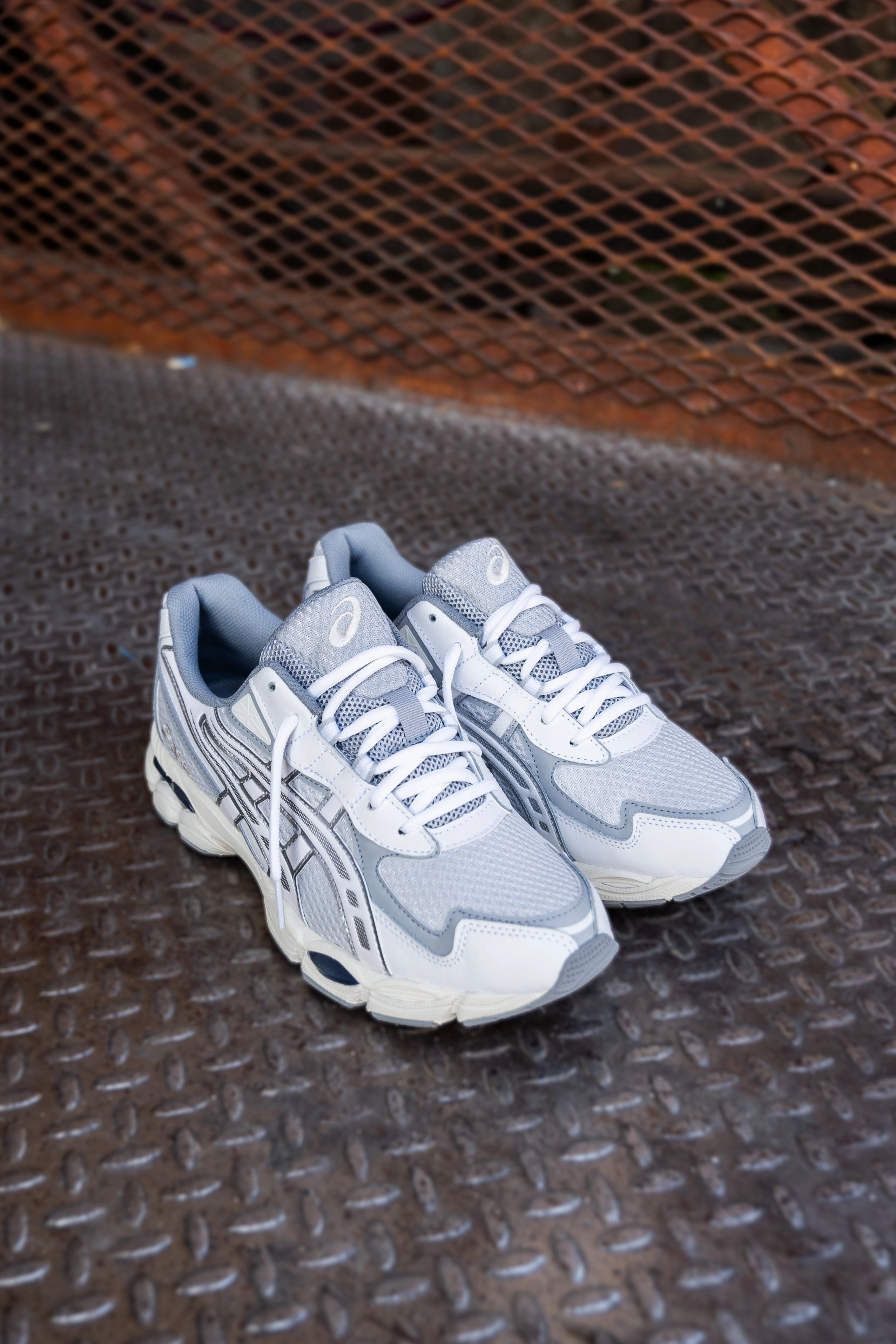 Mens Asics Gel-NYC 2055 (Glacier Grey/White) Asics Shoes Indonesia