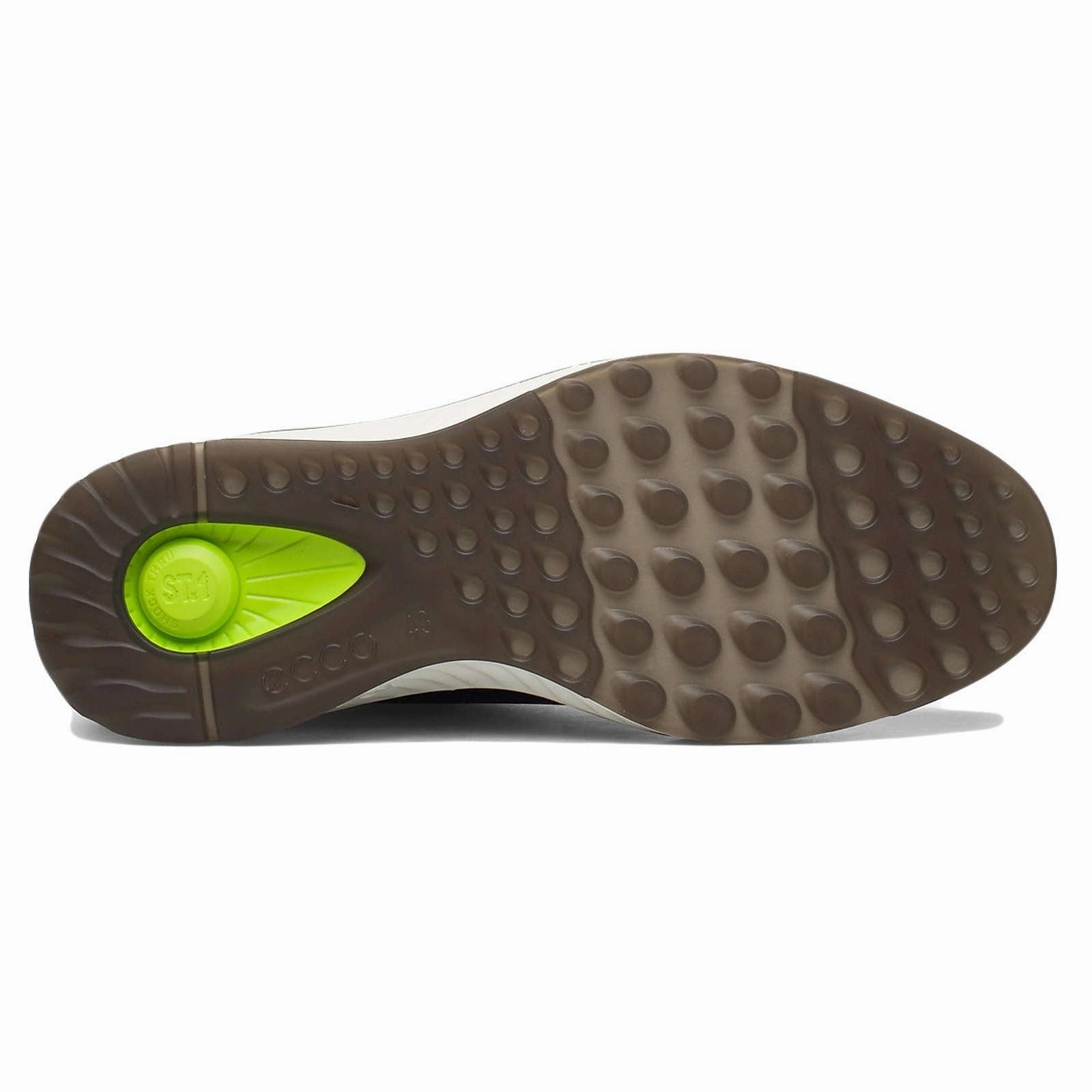 Leather Wingtip Oxfords Ecco St.1 Hybrid Full Grain Leather Men's Perforated Shoes