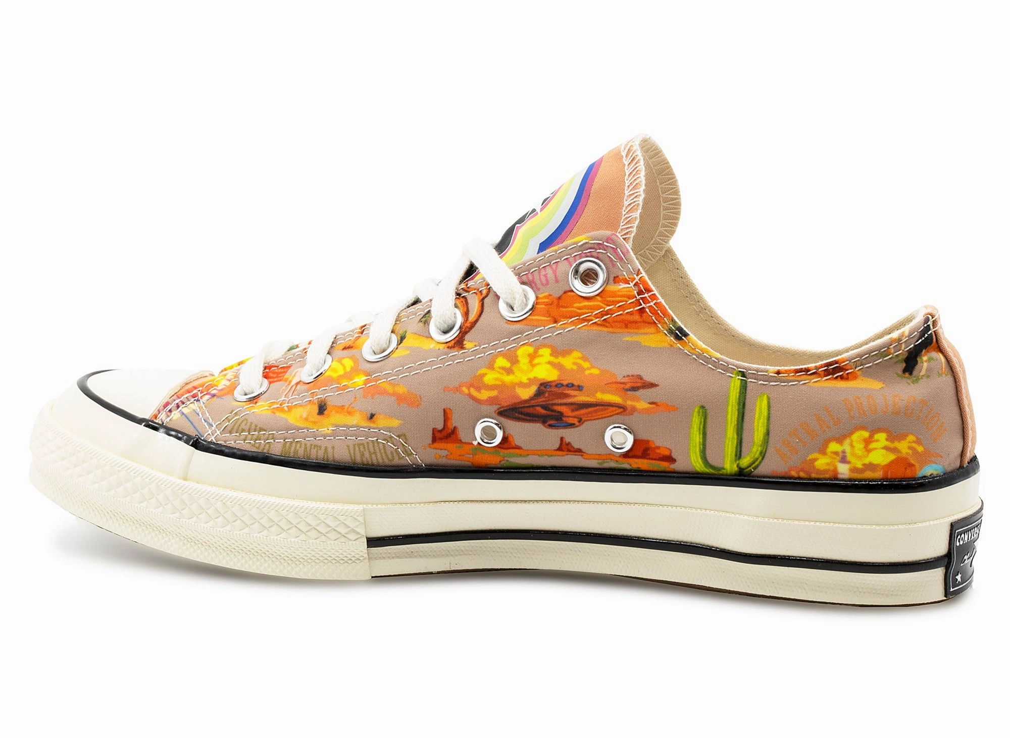 Converse x Twisted Resort Chuck 70 Ox in White Nubuck Brogues