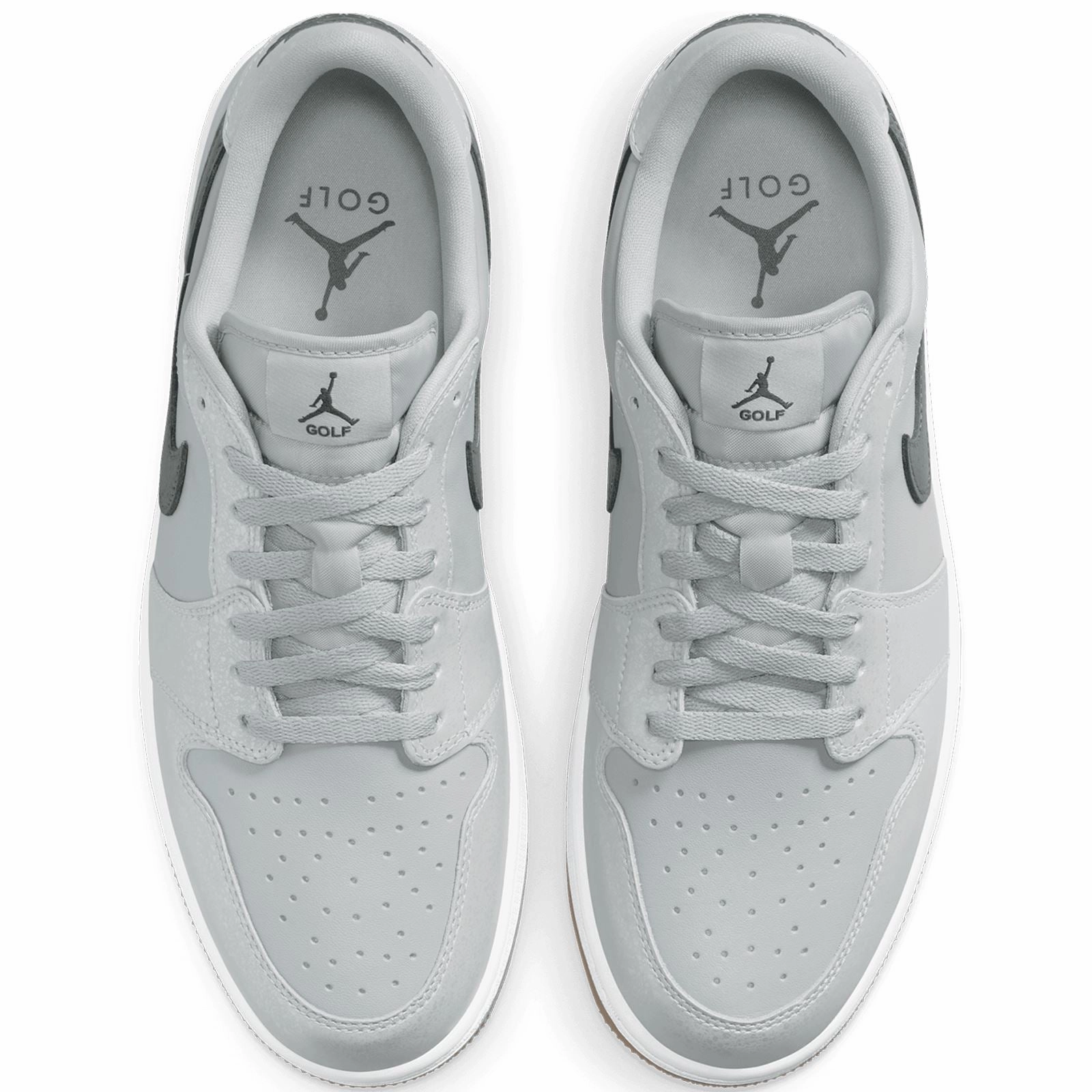 Nike Best Sports Shoes Air Jordan 1 Low G Wolf Grey/Iron Grey/White/Gum Med Brown