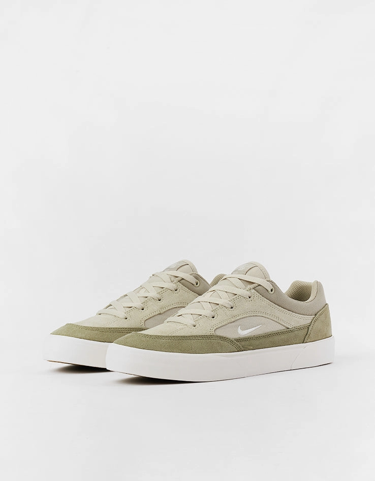 Nike SB Malor Skate Shoes - Lt Khaki/Pale Ivory-Neutral Olive Nike Shoes For Low Cut