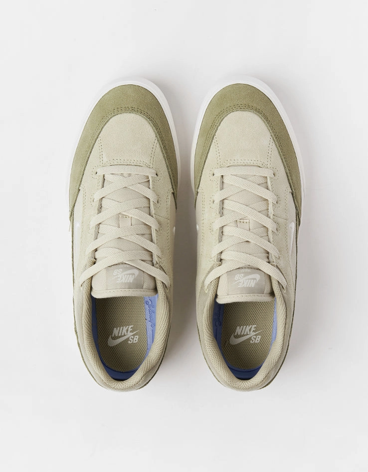 Kendrick Lamar Nike Cortez Shoes Nike SB Malor Skate Shoes - Lt Khaki/Pale Ivory-Neutral Olive