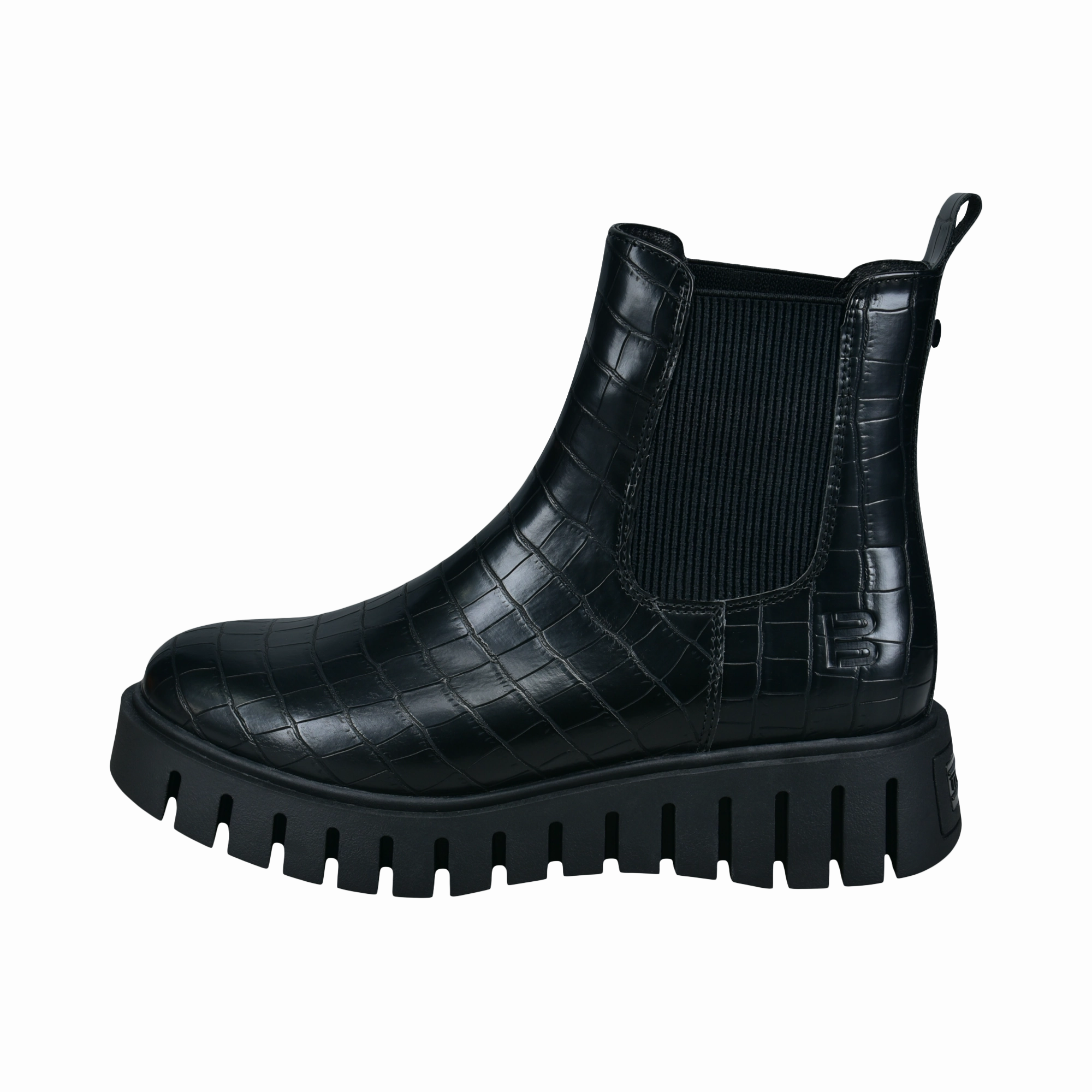 Chunky Chelsea Boots With Heel Chelsea schwarz