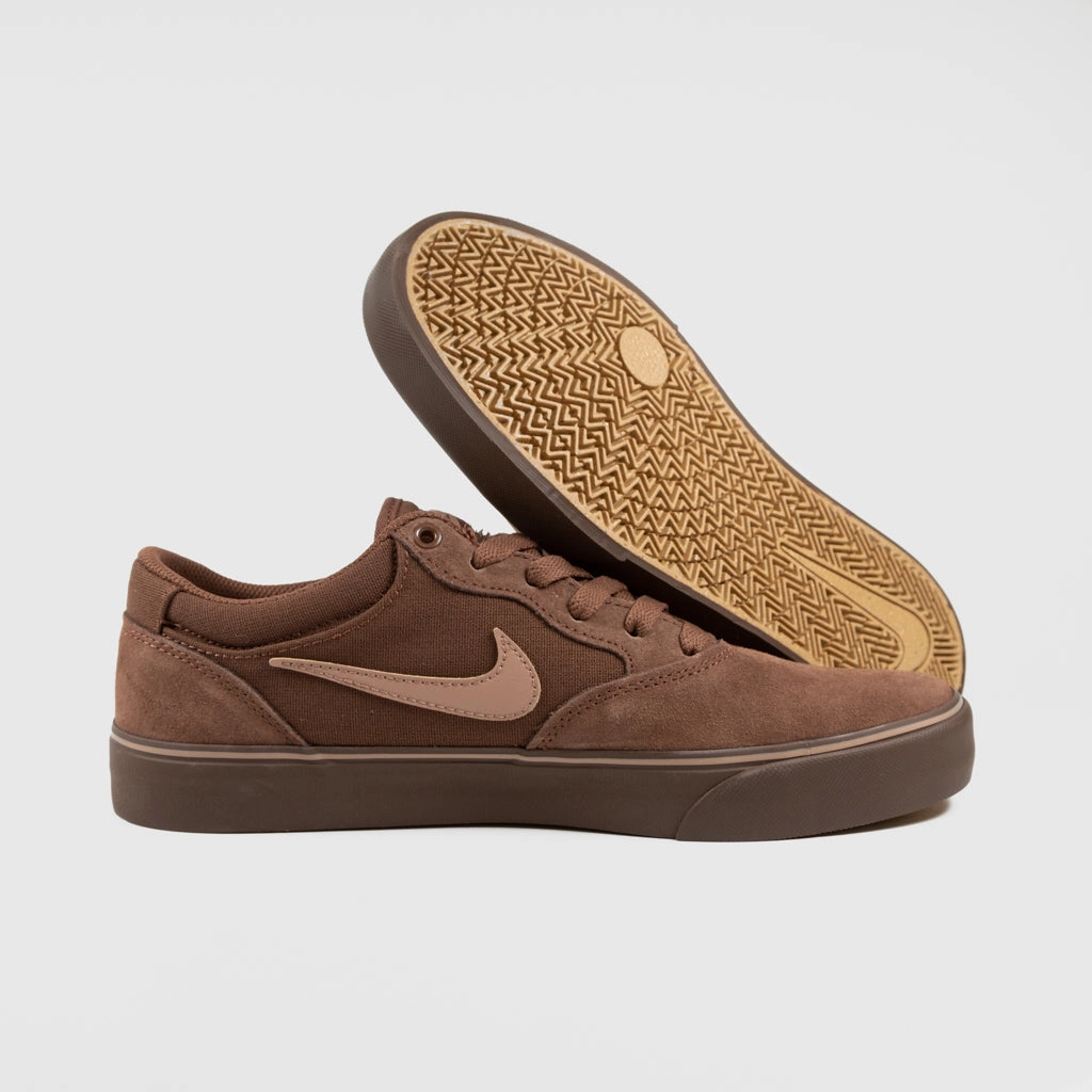 Spikes Running Shoes Nike Nike SB - Chron 2 Shoes - Fauna Brown / Baroque Brown