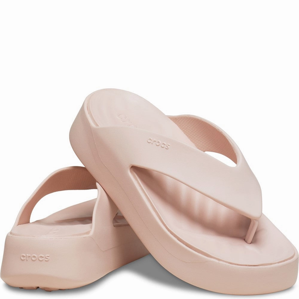 Material Flip Flops Crocs Getaway Platform Flip