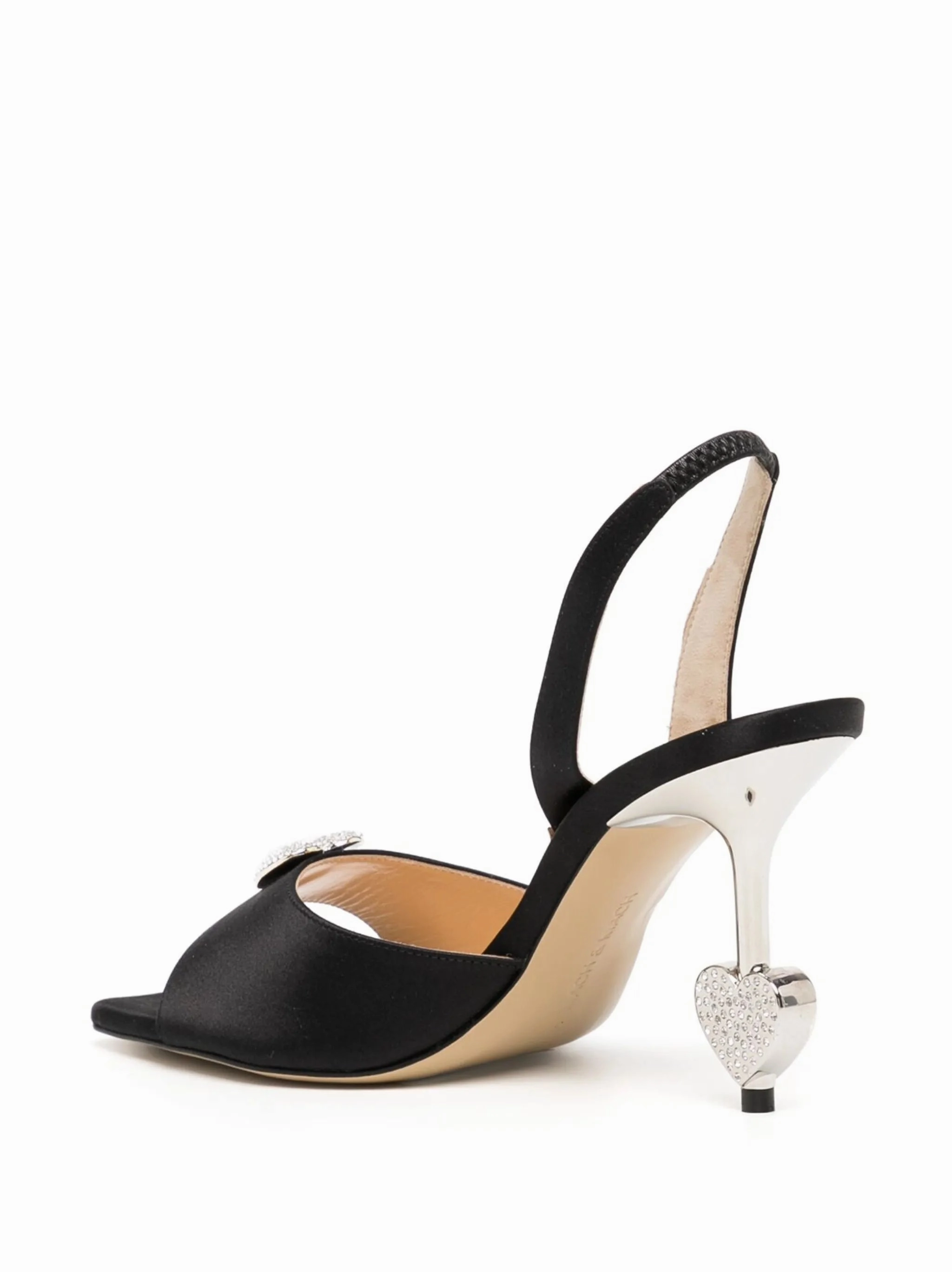 Outfit Ideas With Ankle Boots crystal-embellished satin 90mm pumps