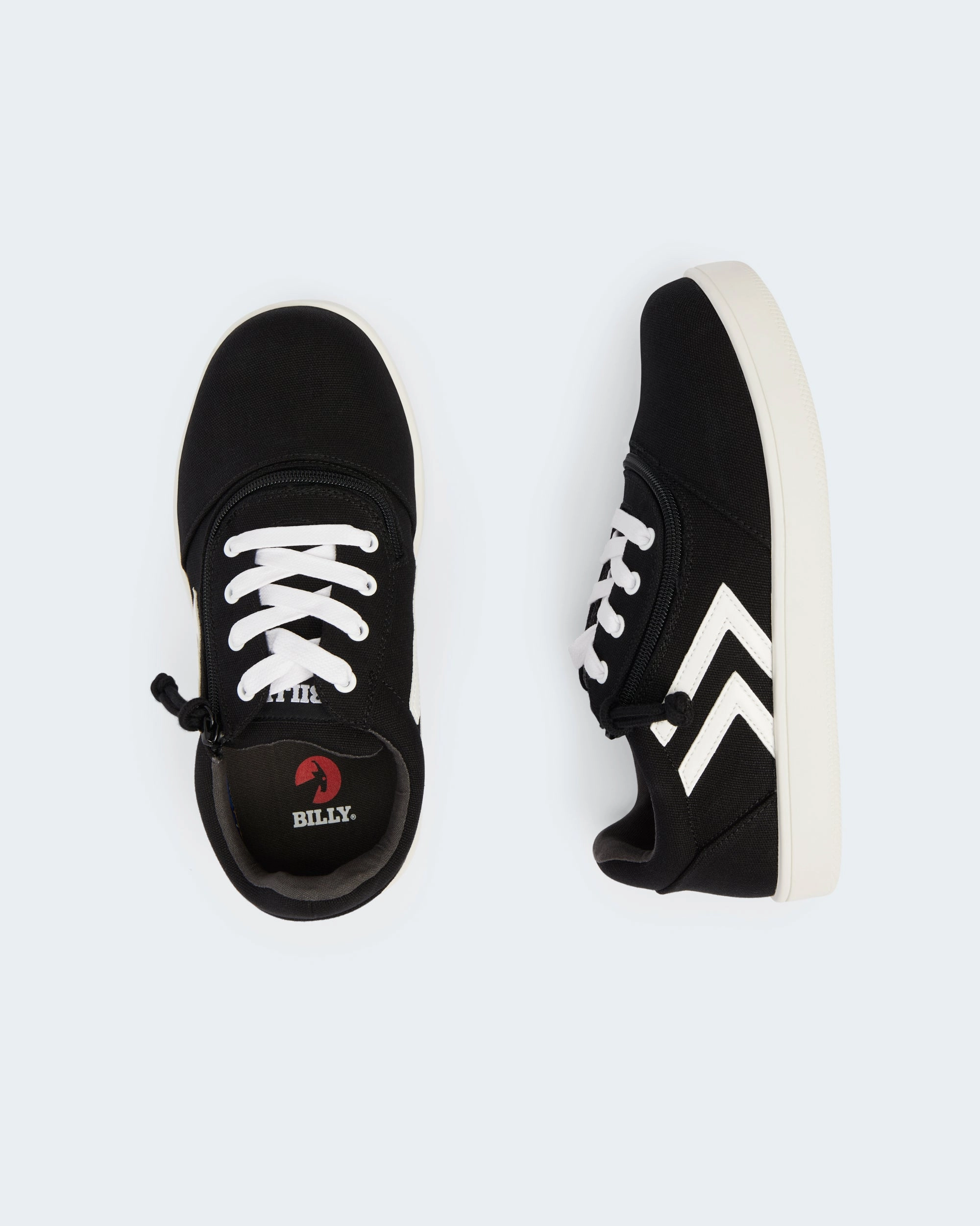 Brown Leather Skate Shoes CS Low Rise (Men) - Black/White