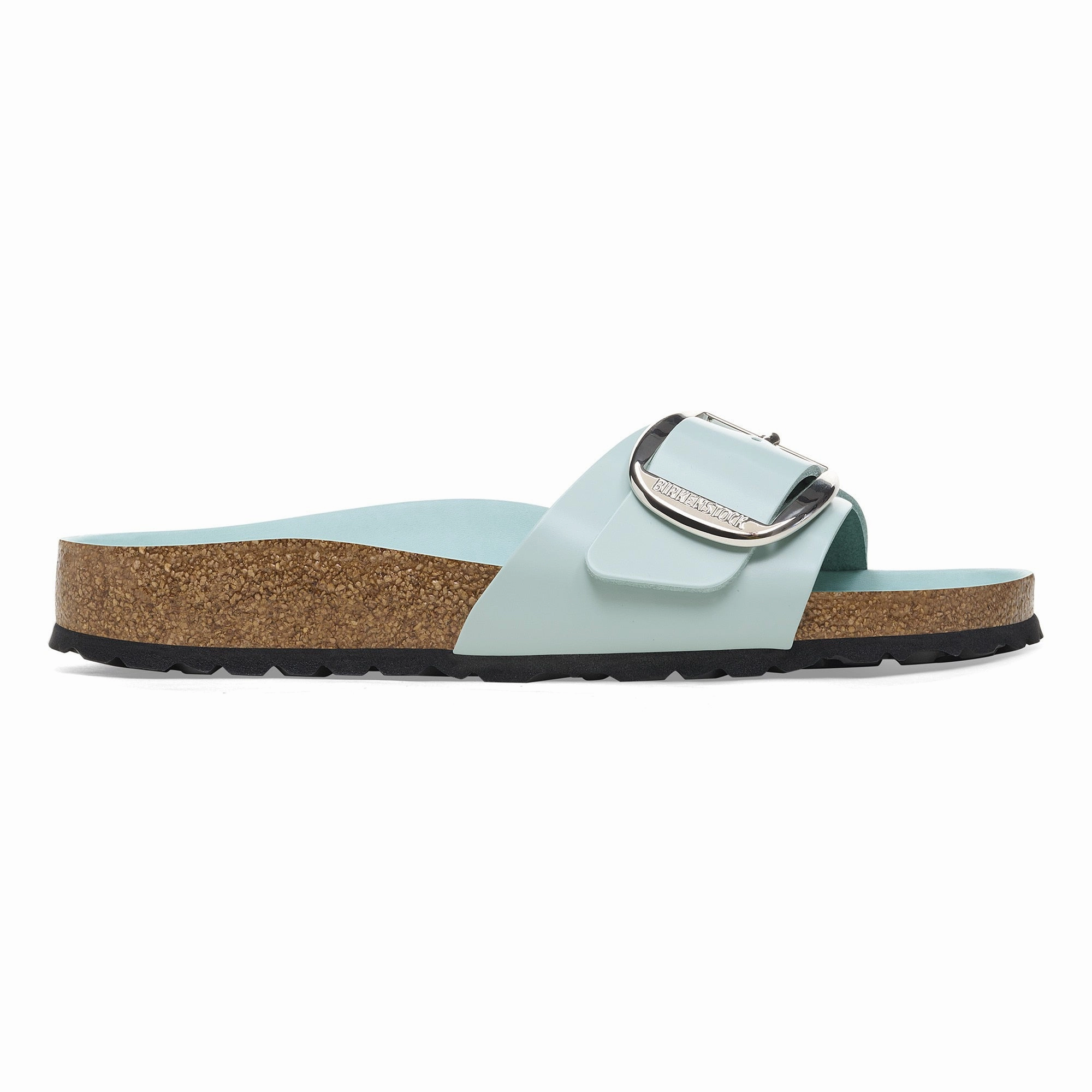 Best Sandals Similar To Madrid Big Buckle Natural Leather Patent