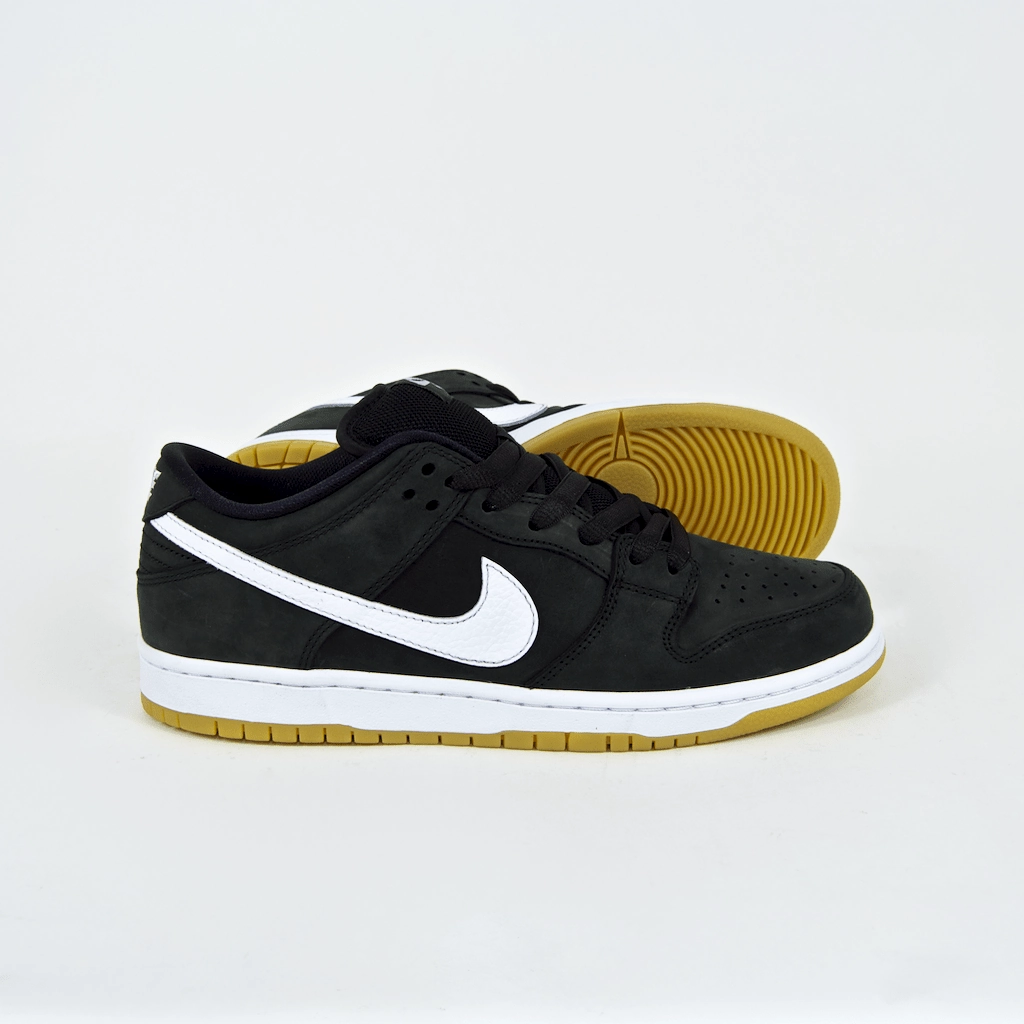 Pink Shoes Nike Nike SB - Dunk Low Pro Orange Label ISO Shoes - Black / White / Black