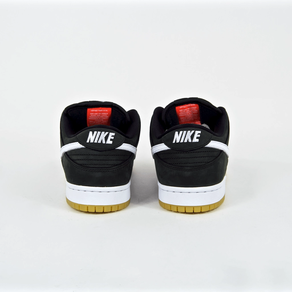 Sparkly Nike Shoes Nike SB - Dunk Low Pro Orange Label ISO Shoes - Black / White / Black